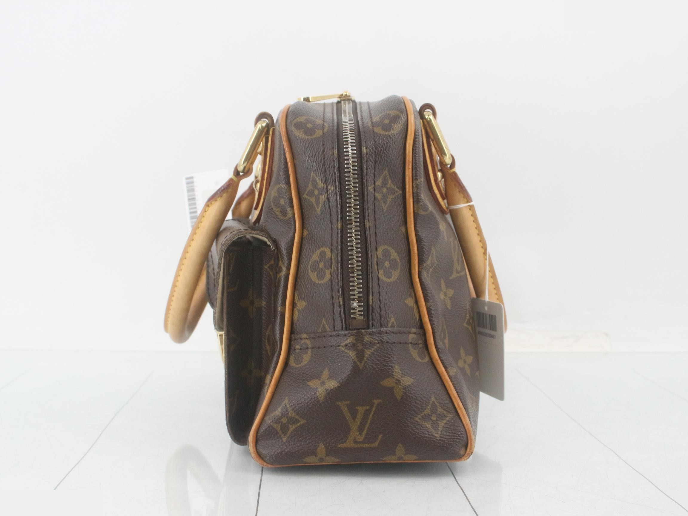 Monogram Manhattan PM Handbag — view 3
