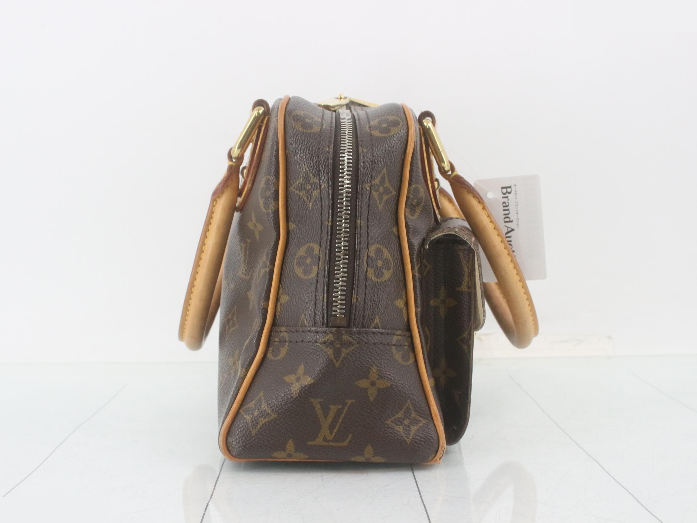 Monogram Manhattan PM Handbag — view 4