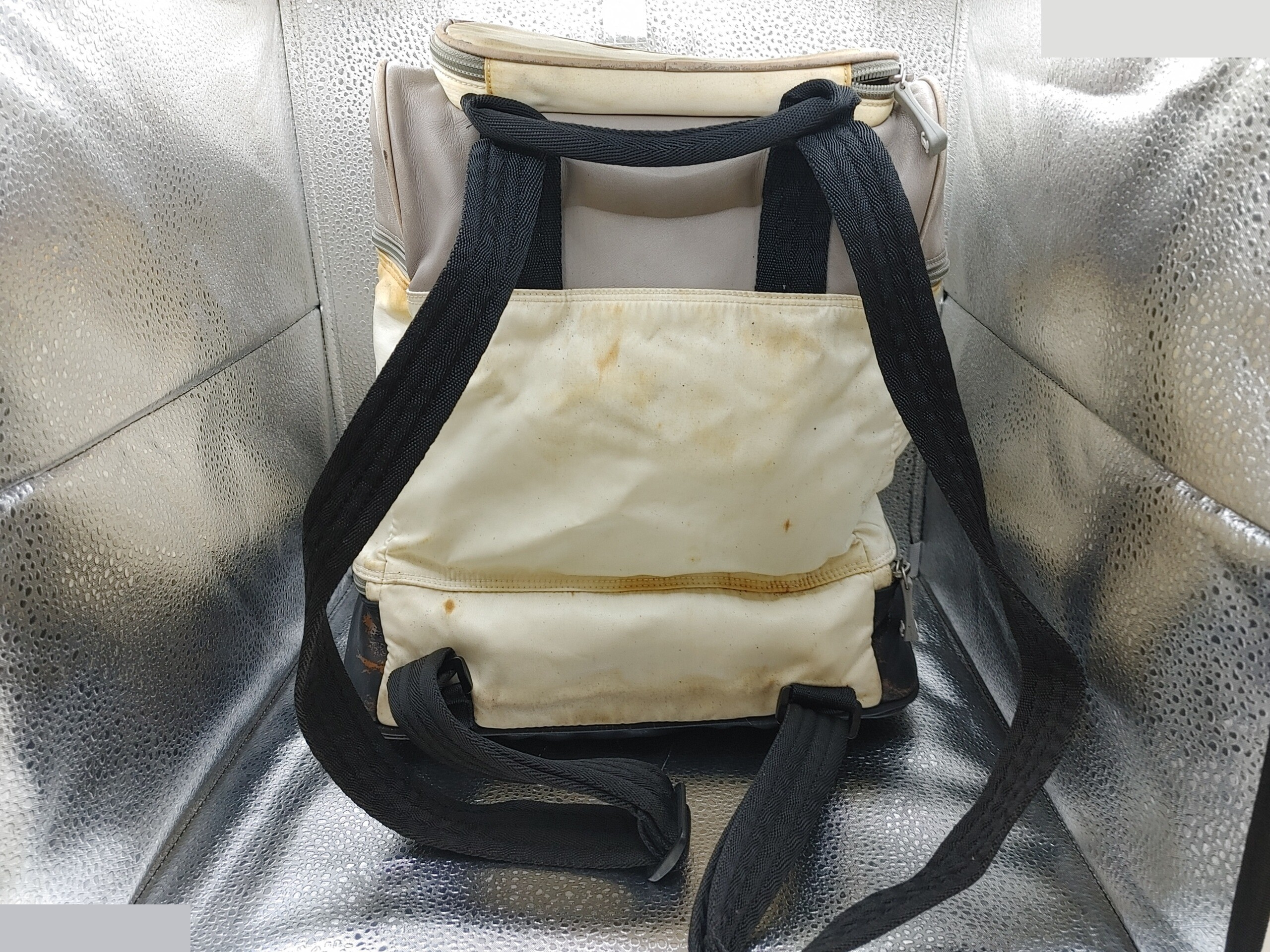 Sports Line Backpack with Sticker, 6394339, Nylon, White — view 2