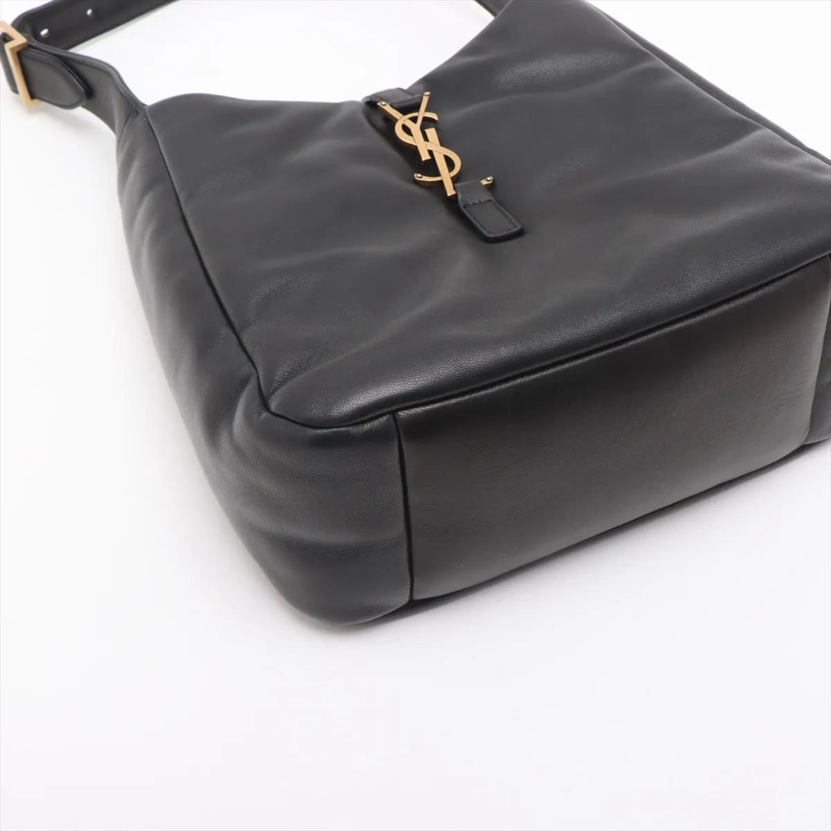 LE 5 A 7 Small Leather Shoulder Bag, Black, 763480 — view 4