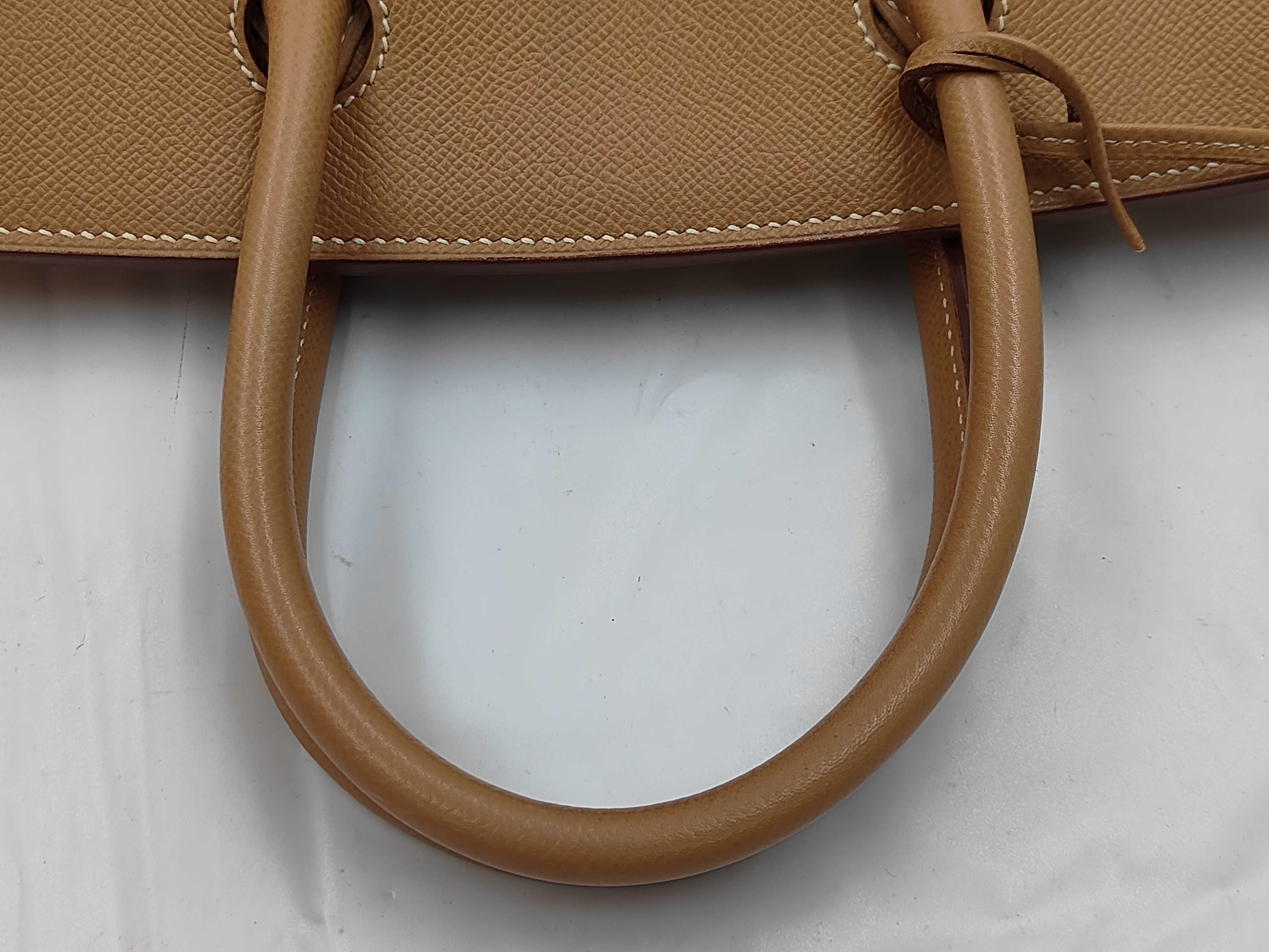 Birkin 30 Epsom Leather Natural Gold Hardware Handbag — view 3