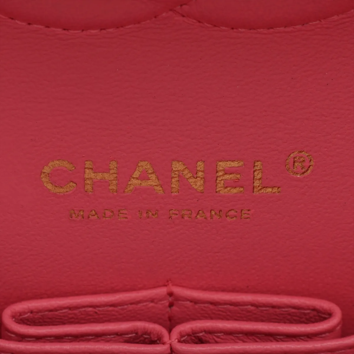 [Individually packaged] Chanel Matelassé 25 Tweed x Lambskin Double Flap Double Chain Bag Pink Gold Hardware K898EA0J Random Plate A01112 — view 10