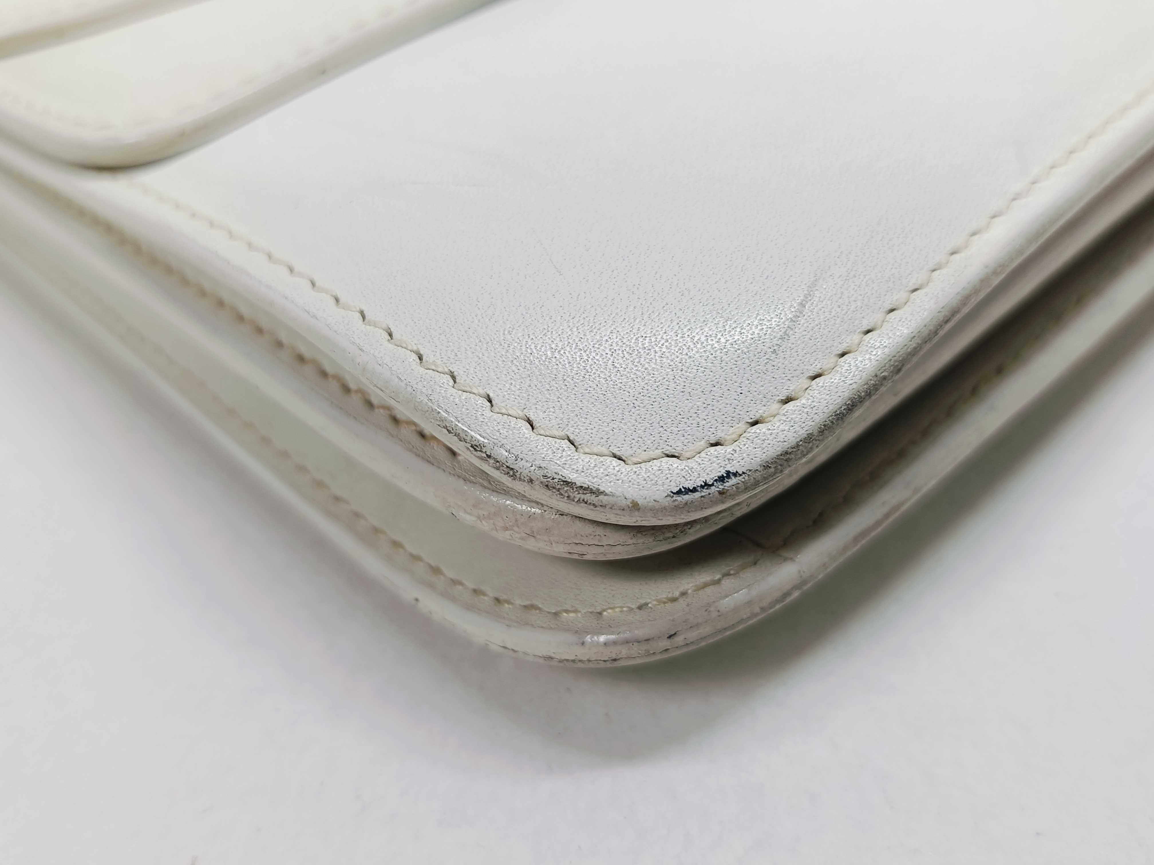 Gancini Handbag, White Handbag — view 6