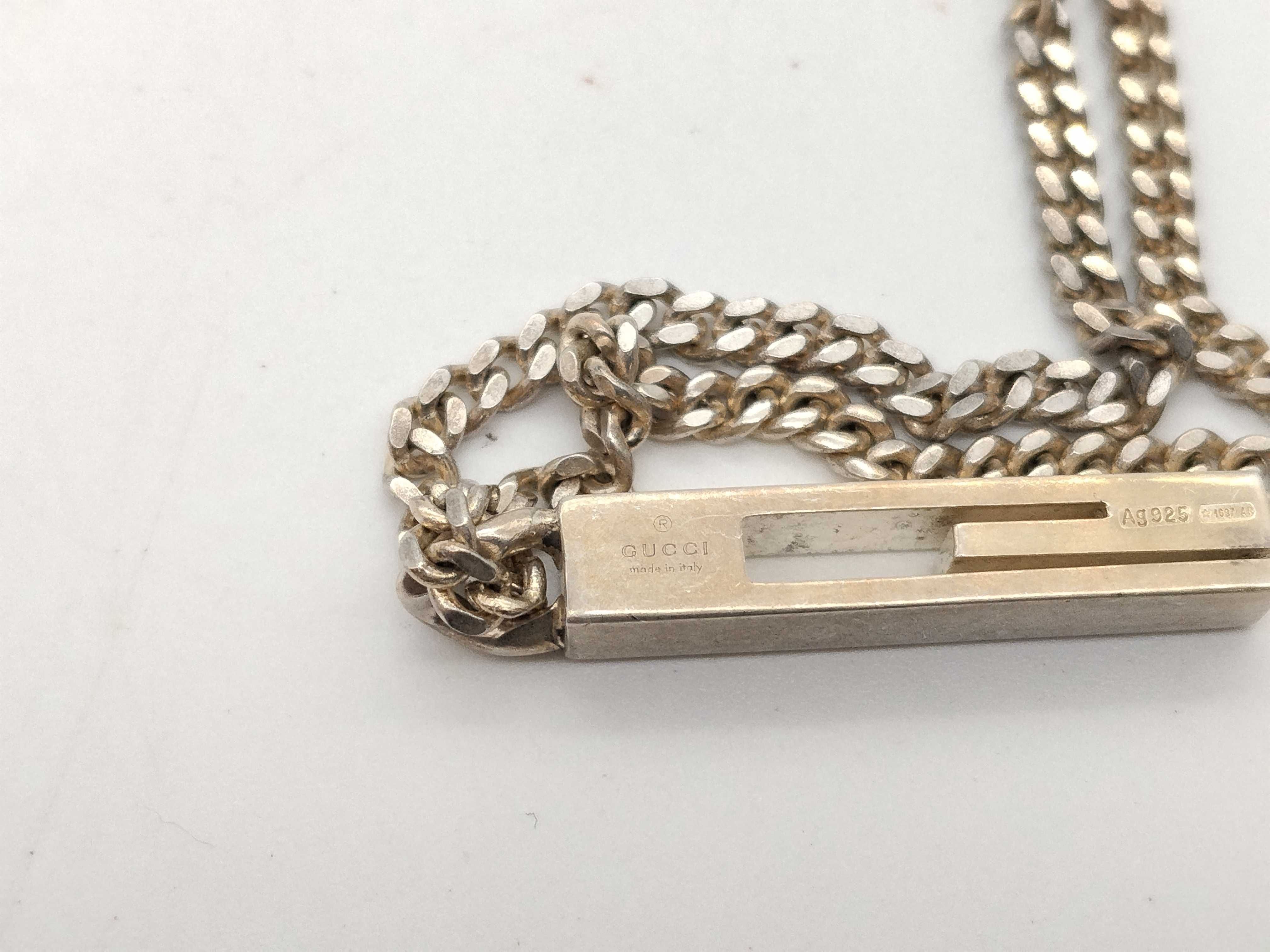 Sterling Silver 925 Necklace, 14.1g, Size 19 — view 5