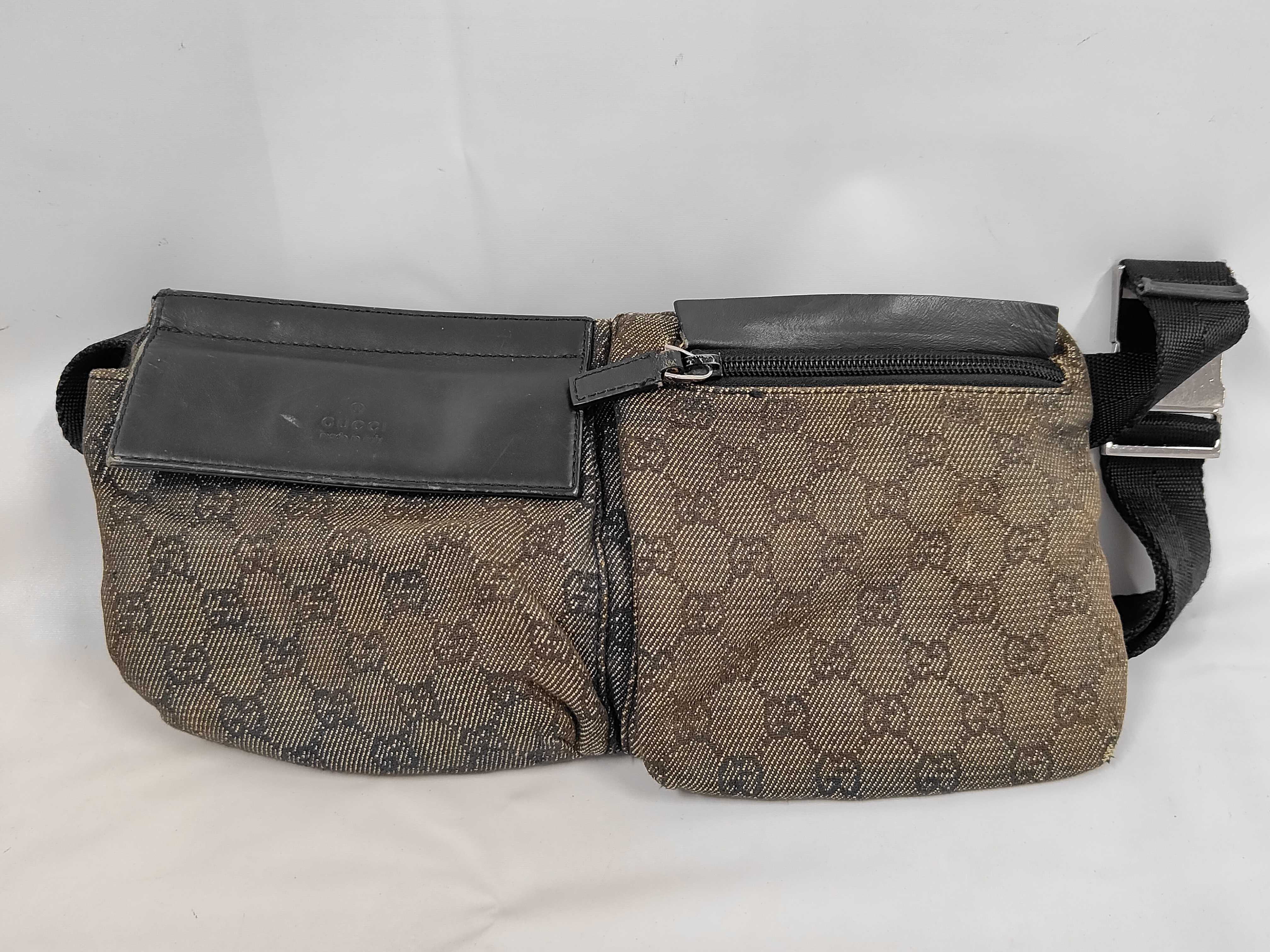 GG Canvas Waist Pouch Shoulder Bag