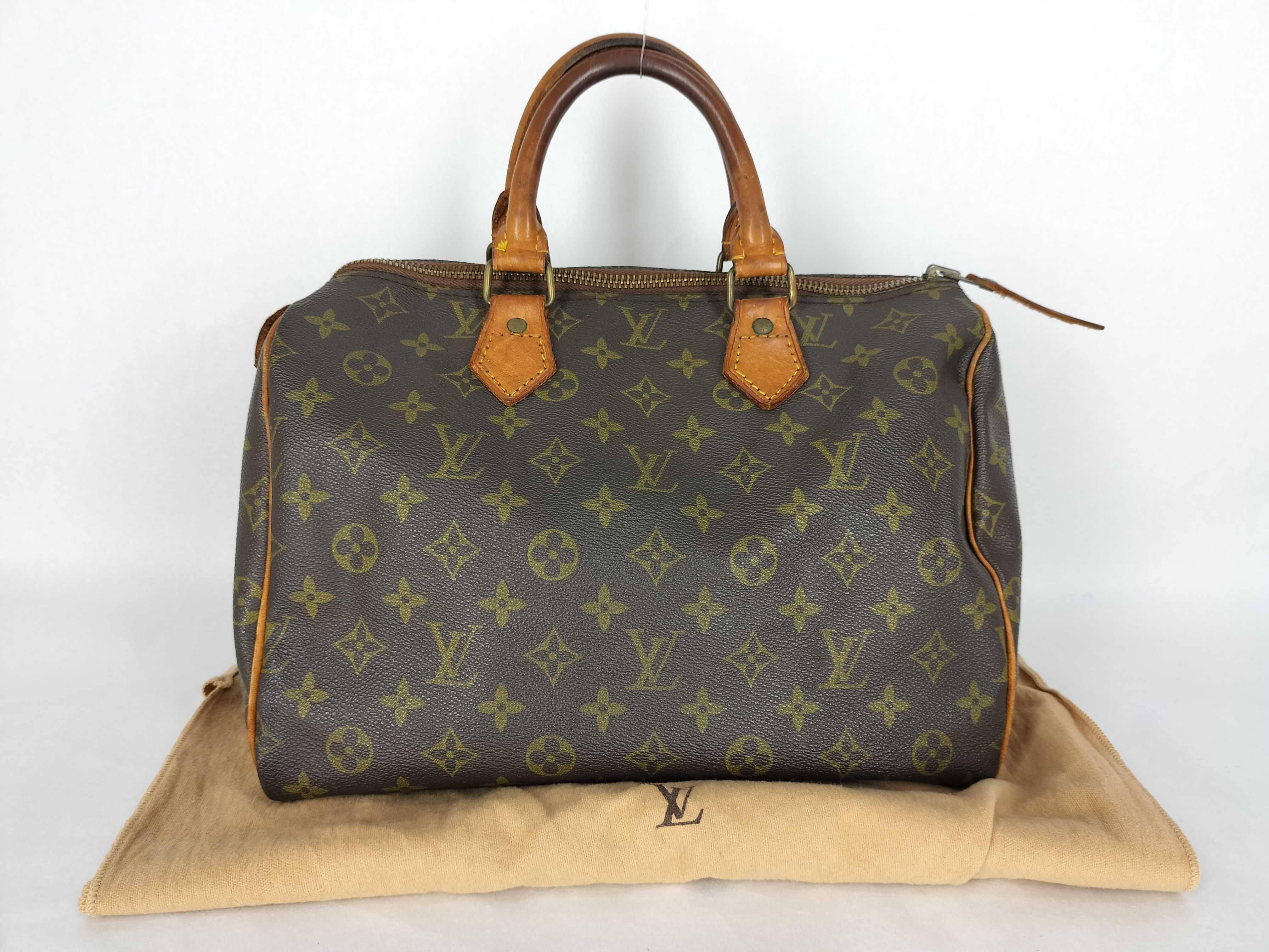Monogram Vuitton Speedy Boston Bag