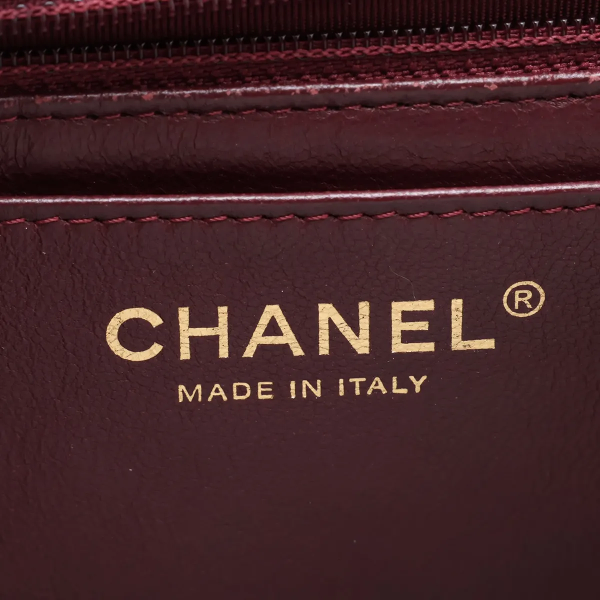 Large Matelassé 30 Lambskin Single Flap Double Chain Bag, Black with Gold Hardware, 14251599, Serial Number 14, Model Number A58600 — view 11