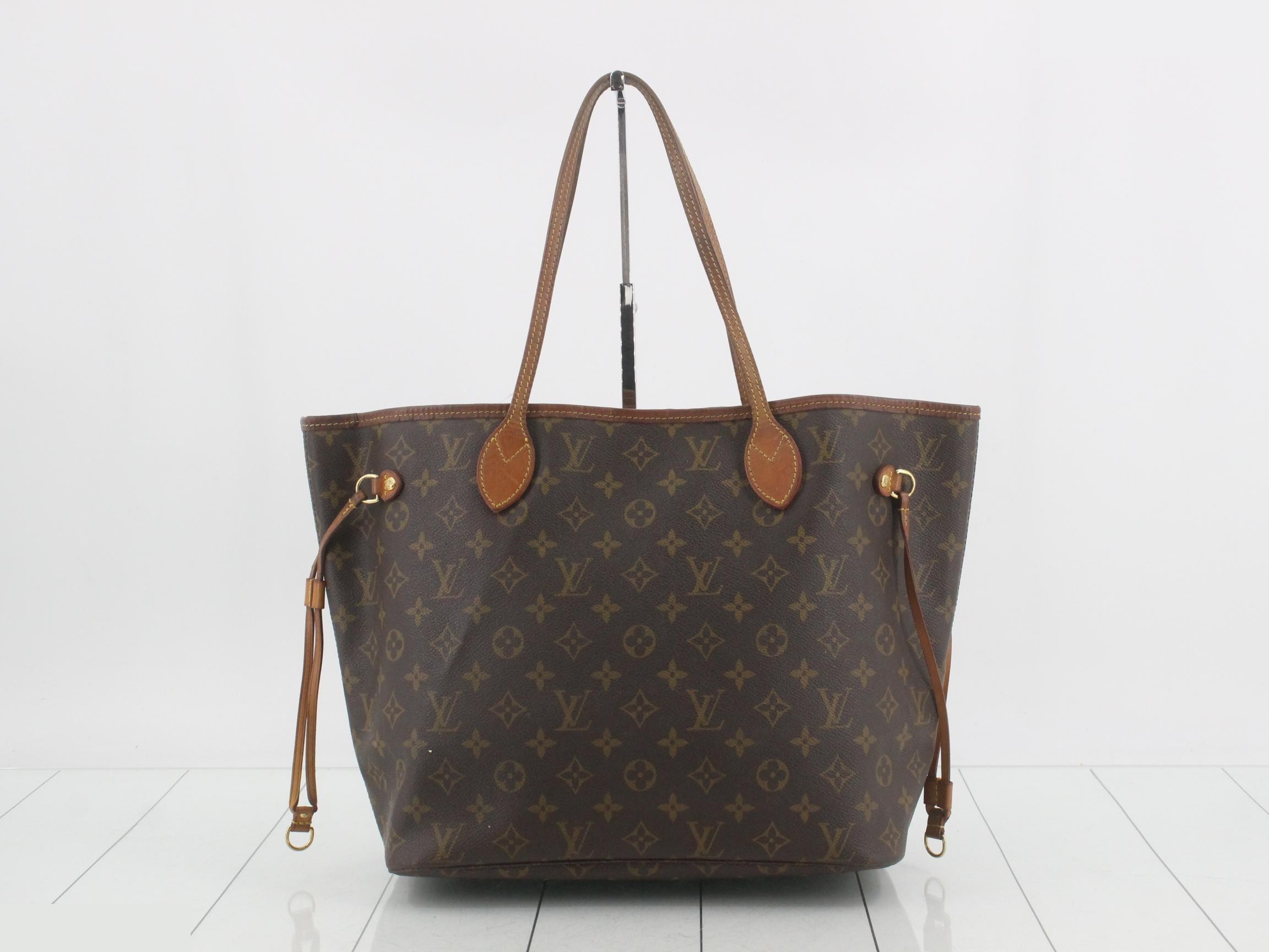 Neverfull MM Monogram Brown Tote Bag