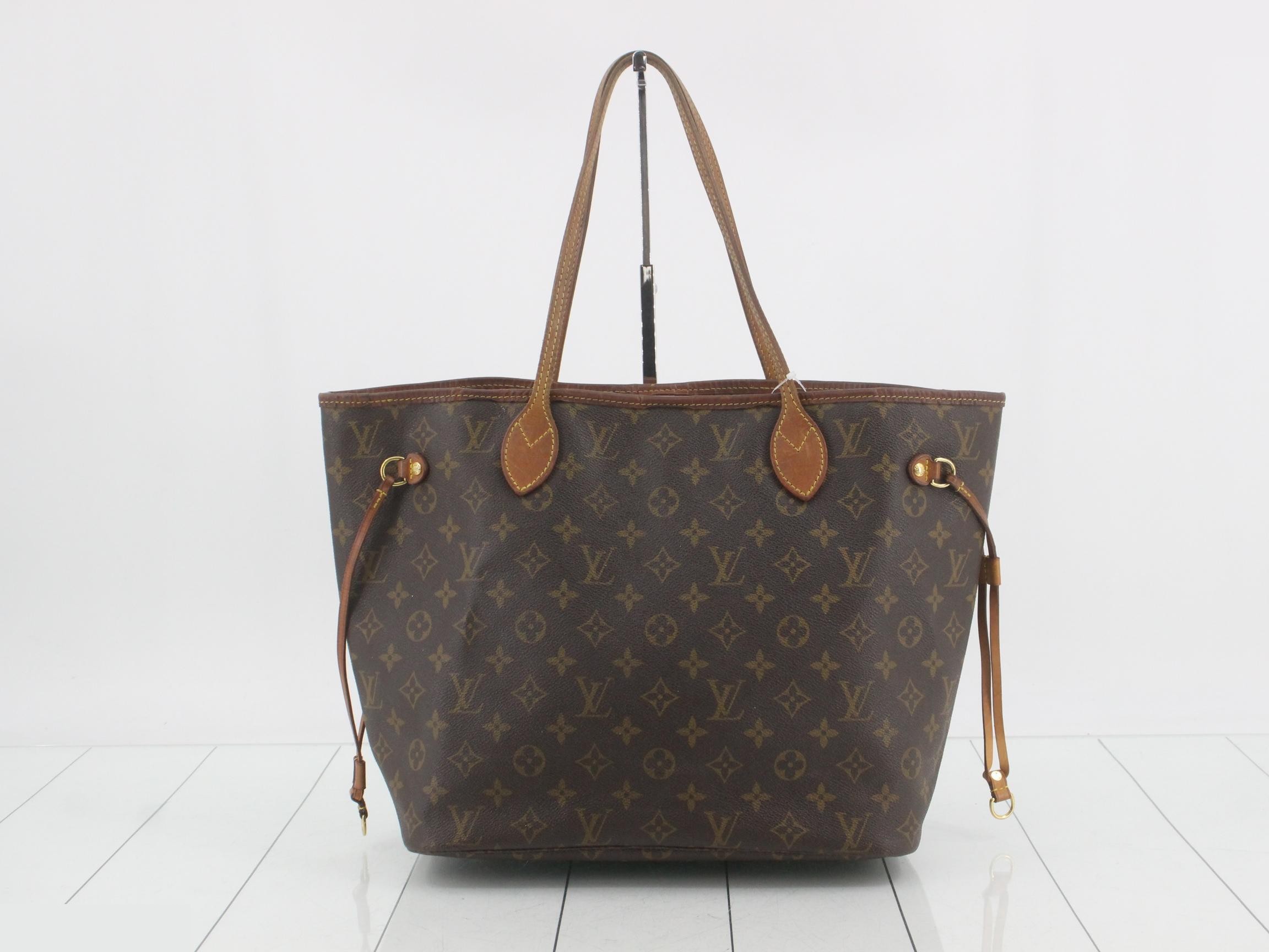 Neverfull MM Monogram Brown Tote Bag — view 2