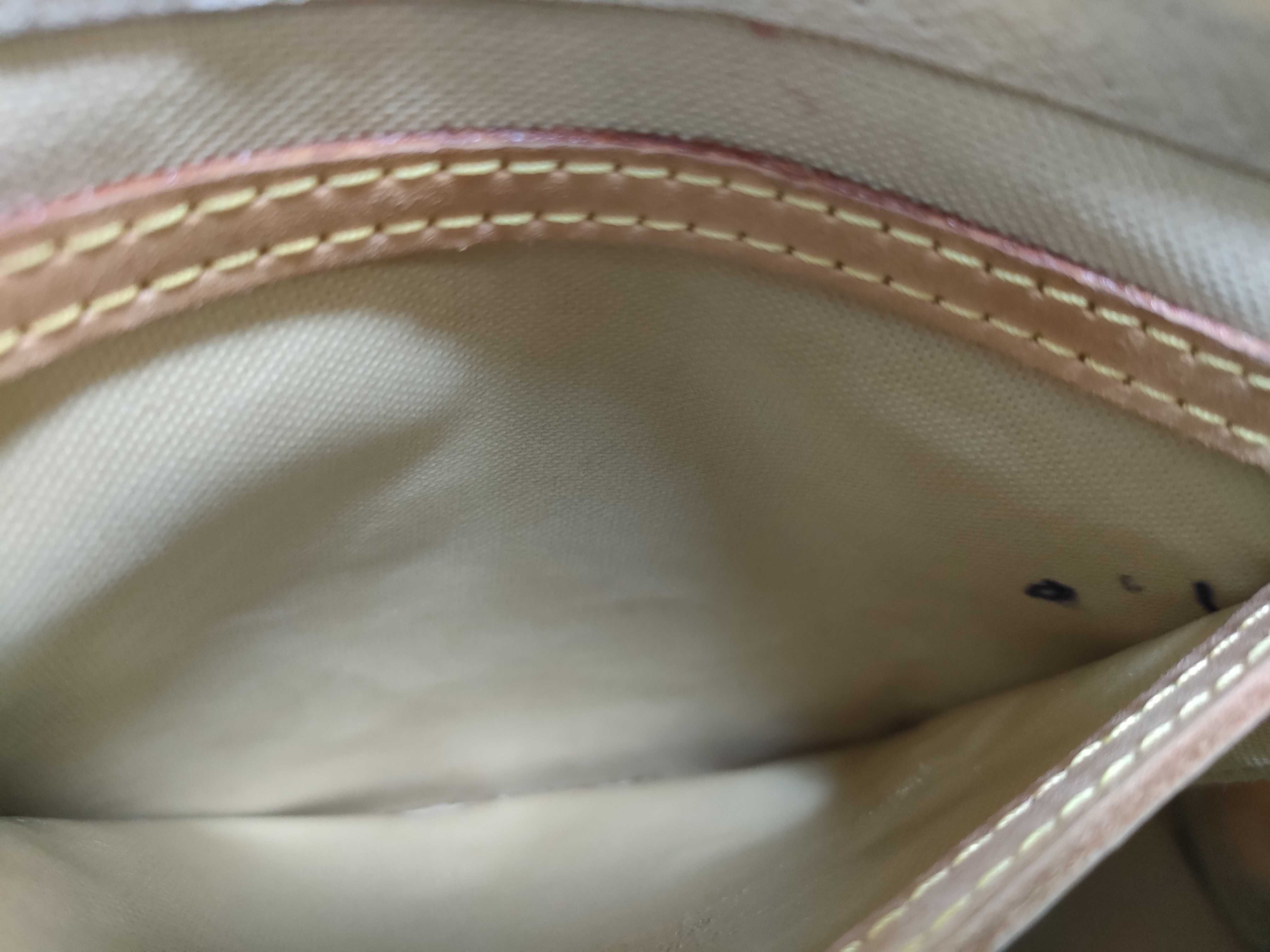 Damier Azur Speedy 30 N41533 DU2068 White Boston Bag — view 15