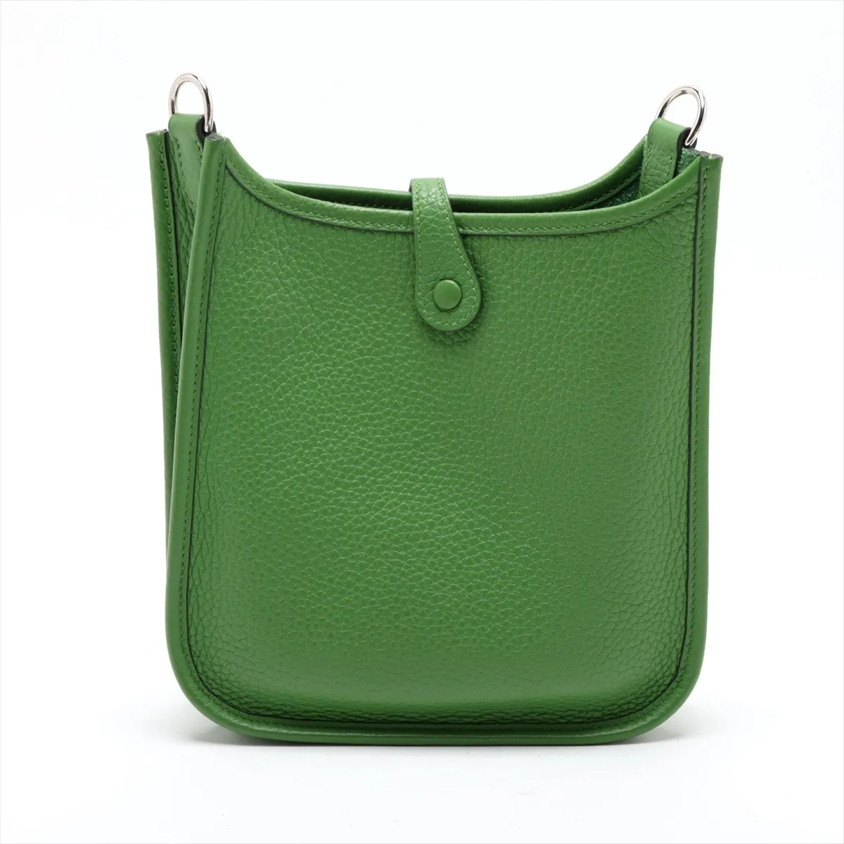 Evelyne 16 TPM Amazon Taurillon Clemence Vert Yucca Silver Hardware W:2024 — view 2