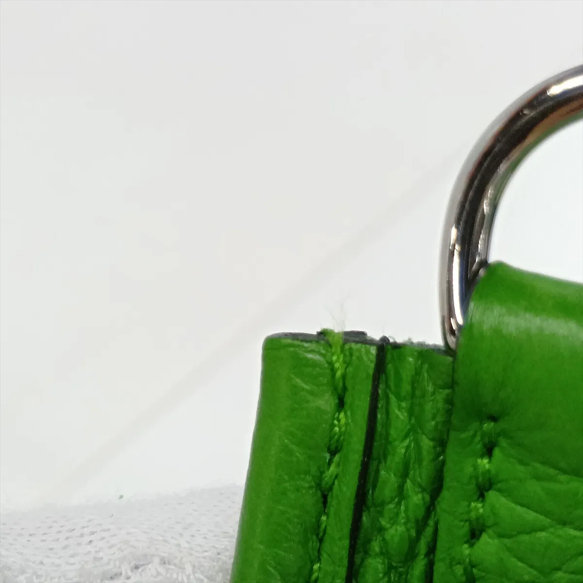 Evelyne 16 TPM Amazon Taurillon Clemence Vert Yucca Silver Hardware W:2024 — view 12