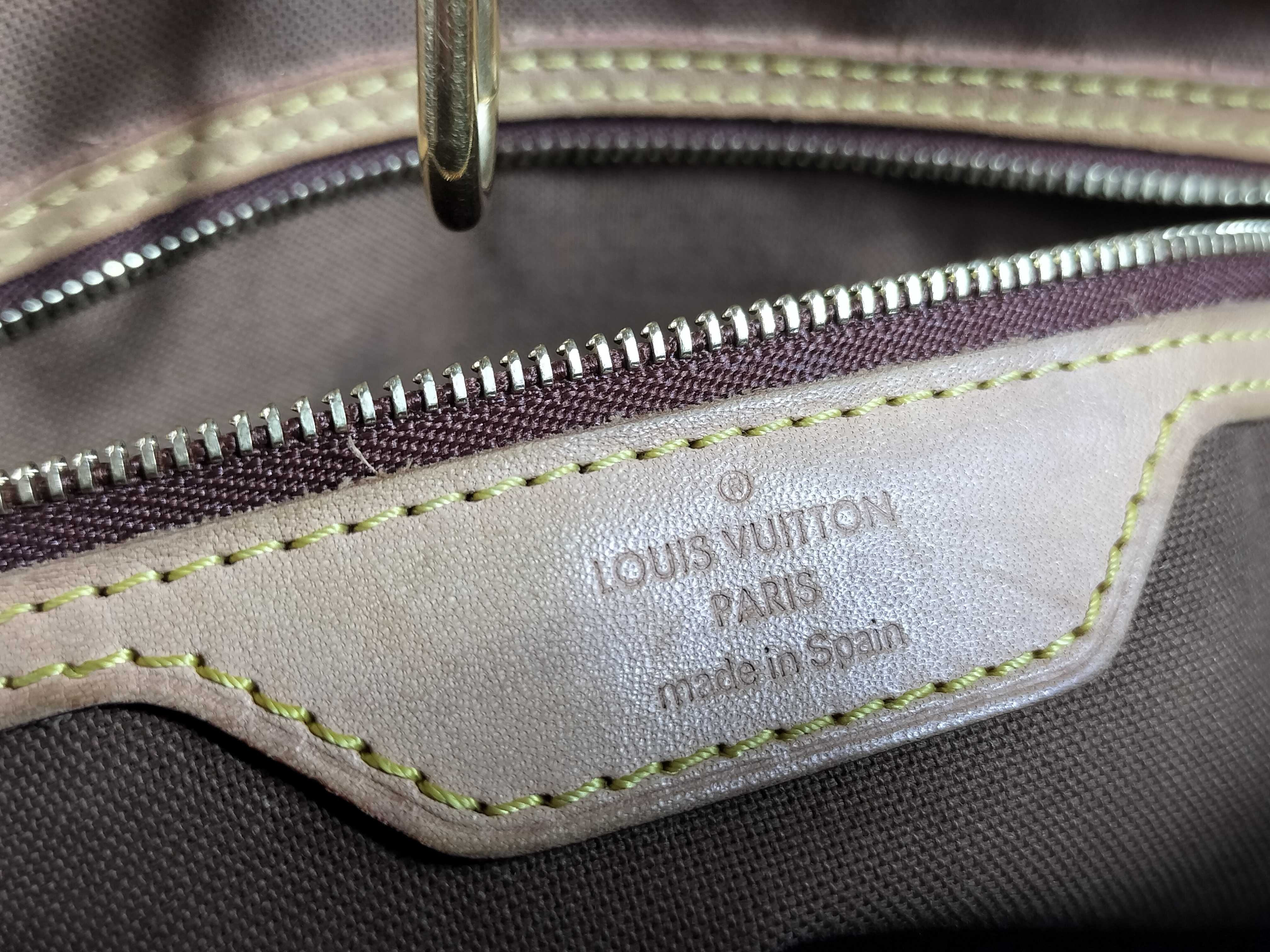 Monogram Louis Vuitton Batignolles Tote Bag — view 12