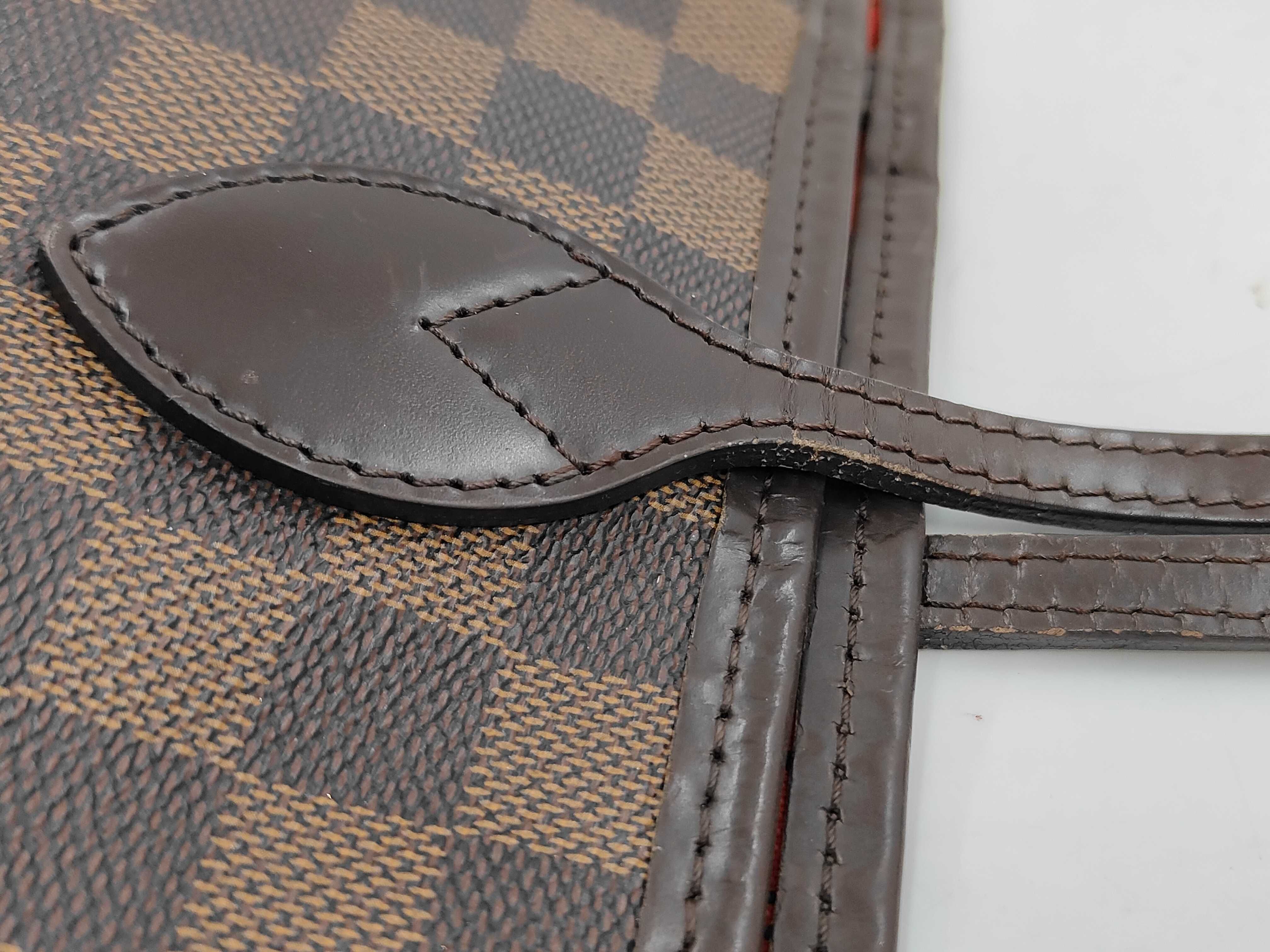 Damier Louis Vuitton N51106 Damier Ebene Neverfull GM Tote Bag Shoulder Bag Tote Bag — view 5