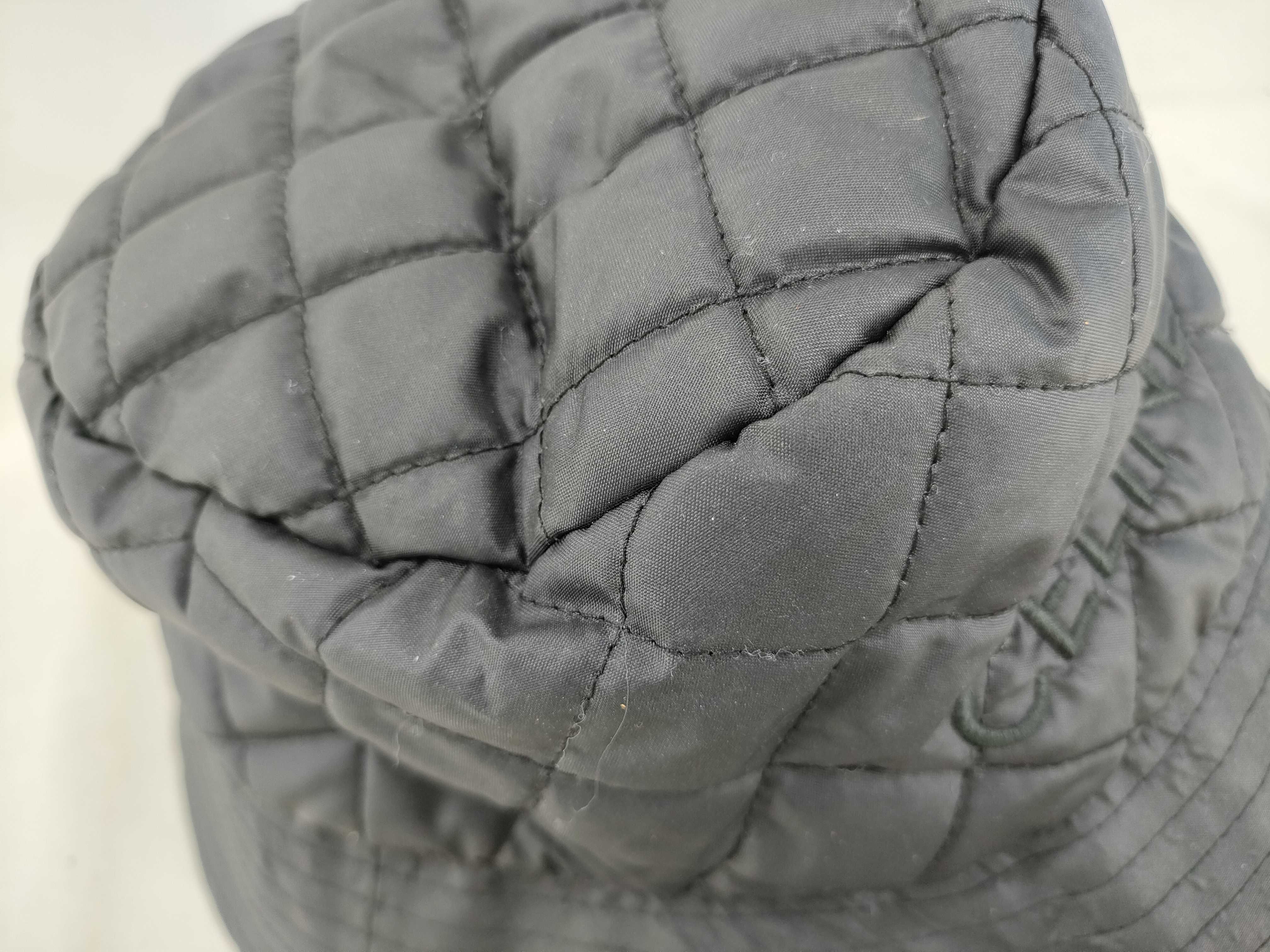 Logo Hat, Nylon Quilted, Black, Other Accessories — view 13
