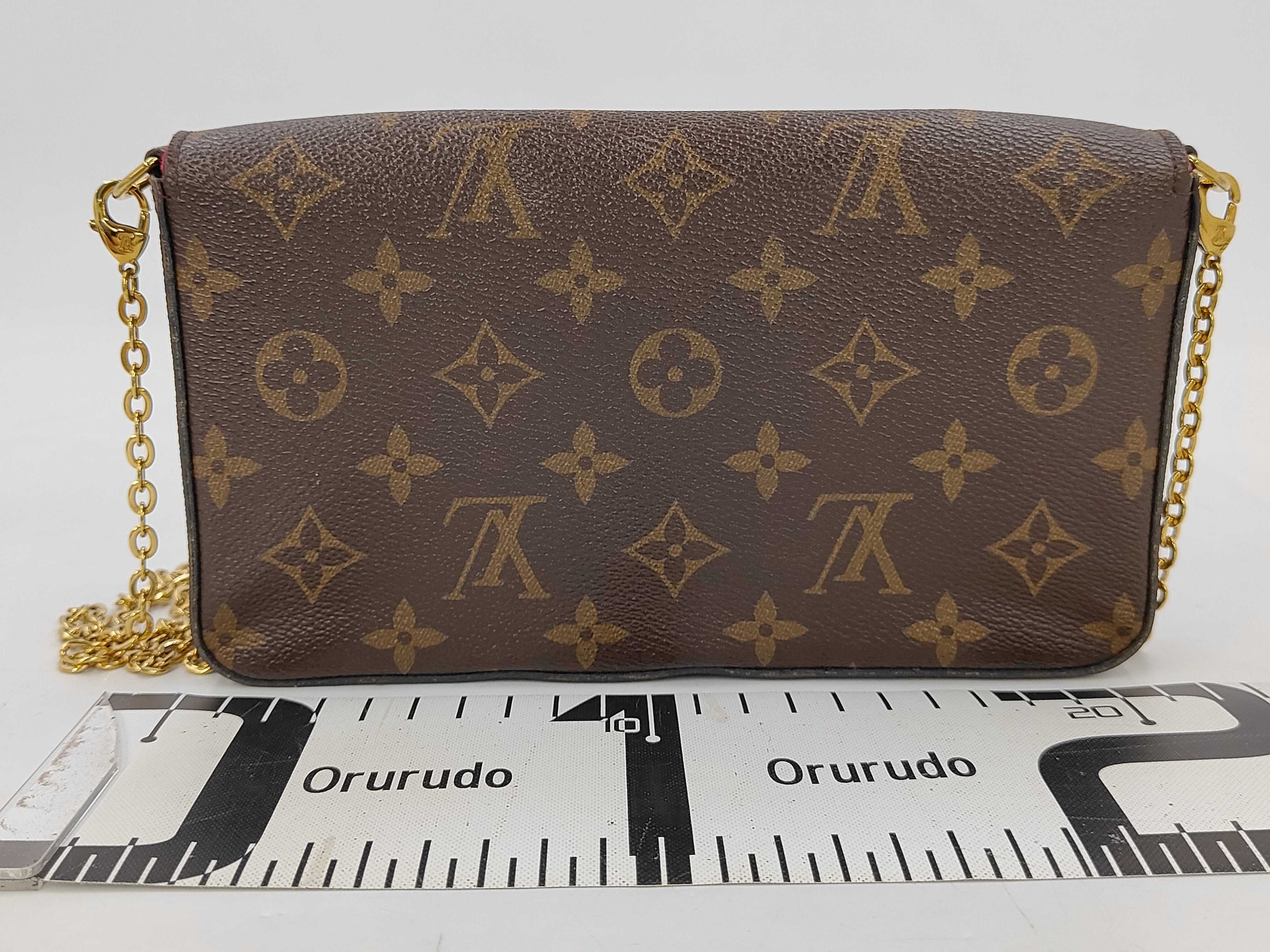 Monogram Pochette Felicie Monogram Chain Shoulder Bag — view 2