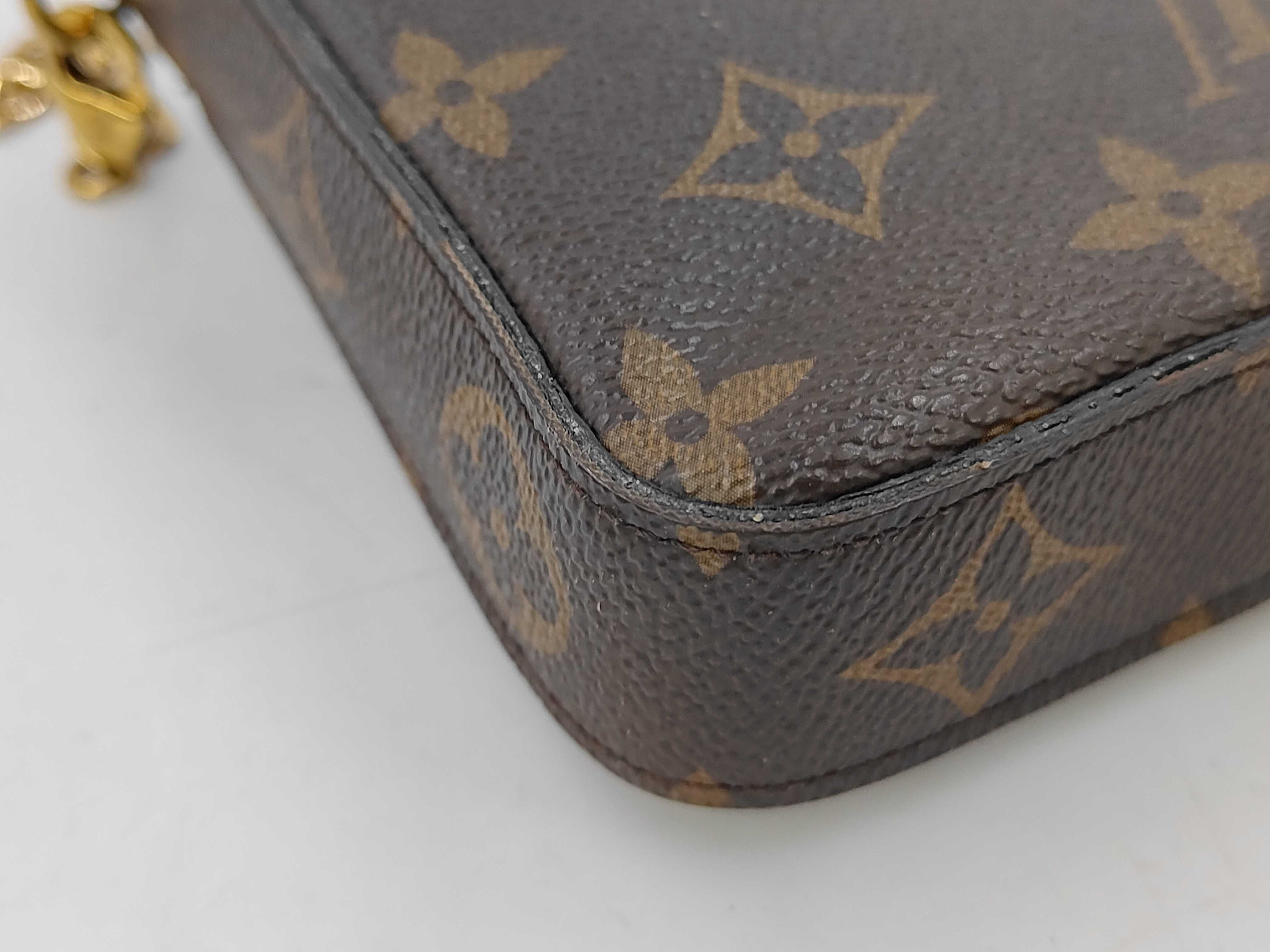 Monogram Pochette Felicie Monogram Chain Shoulder Bag — view 3