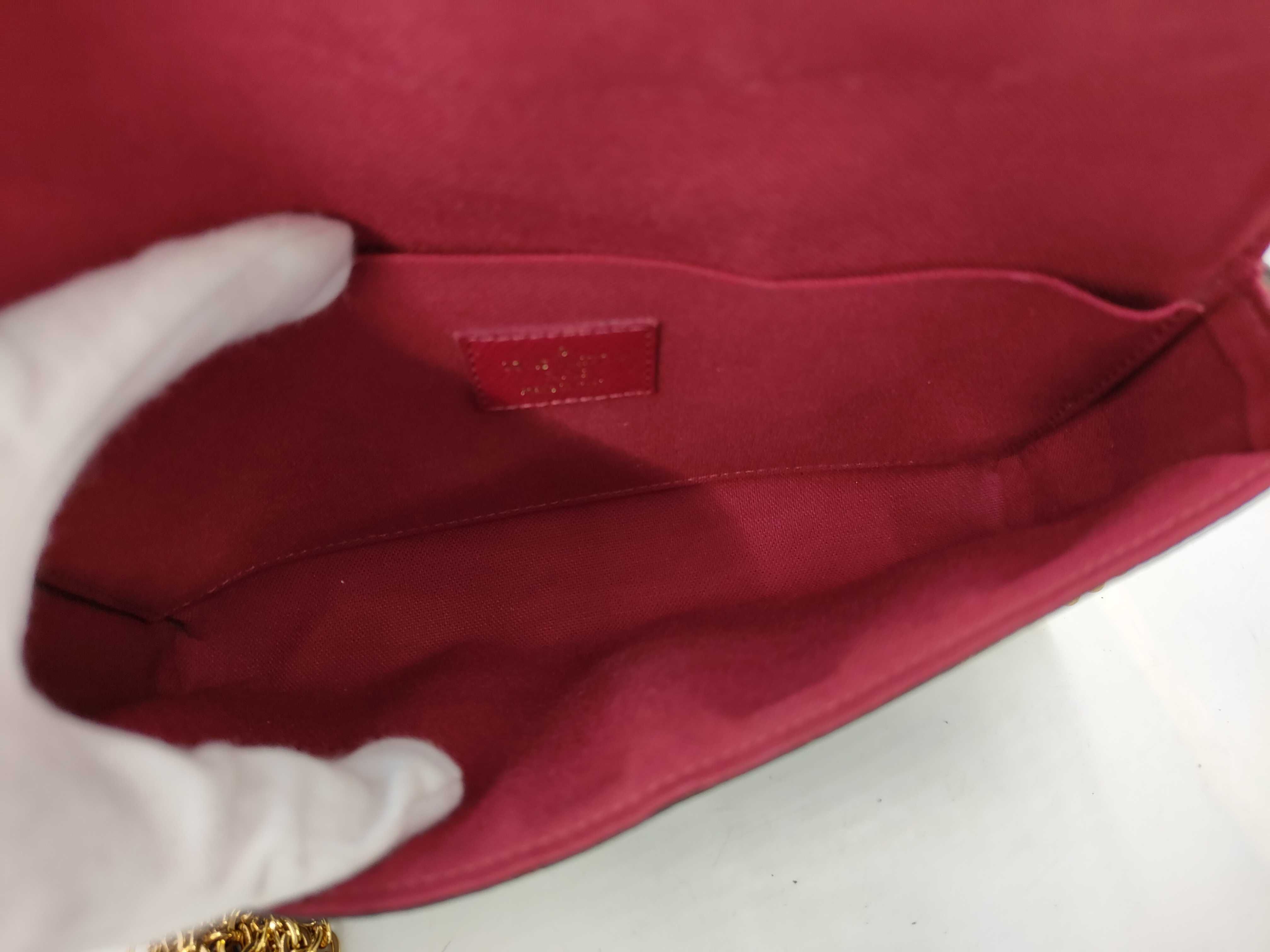 Monogram Pochette Felicie Monogram Chain Shoulder Bag — view 9