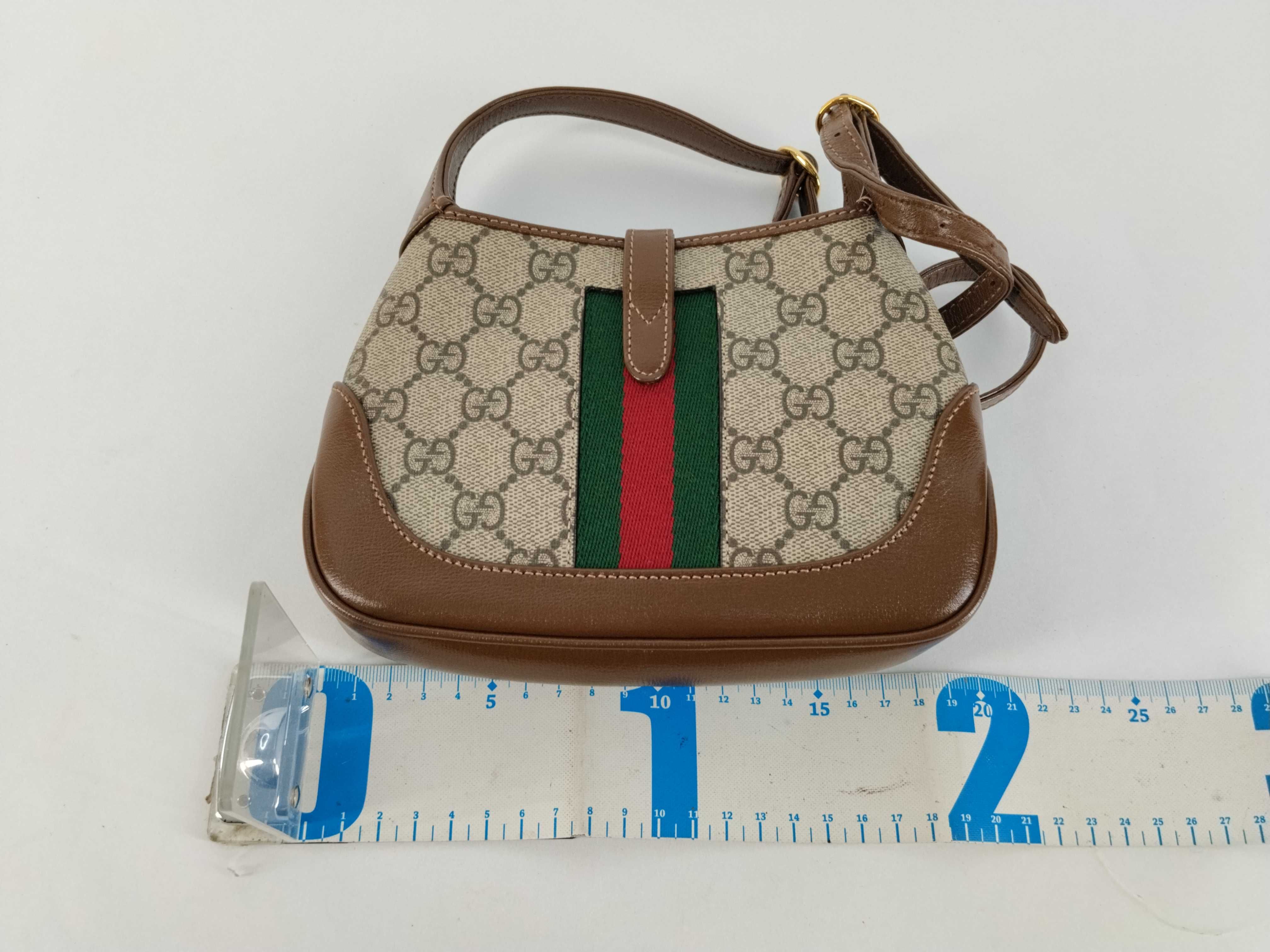GG Supreme Leather Jackie Hobo Bag Shoulder Bag — view 2