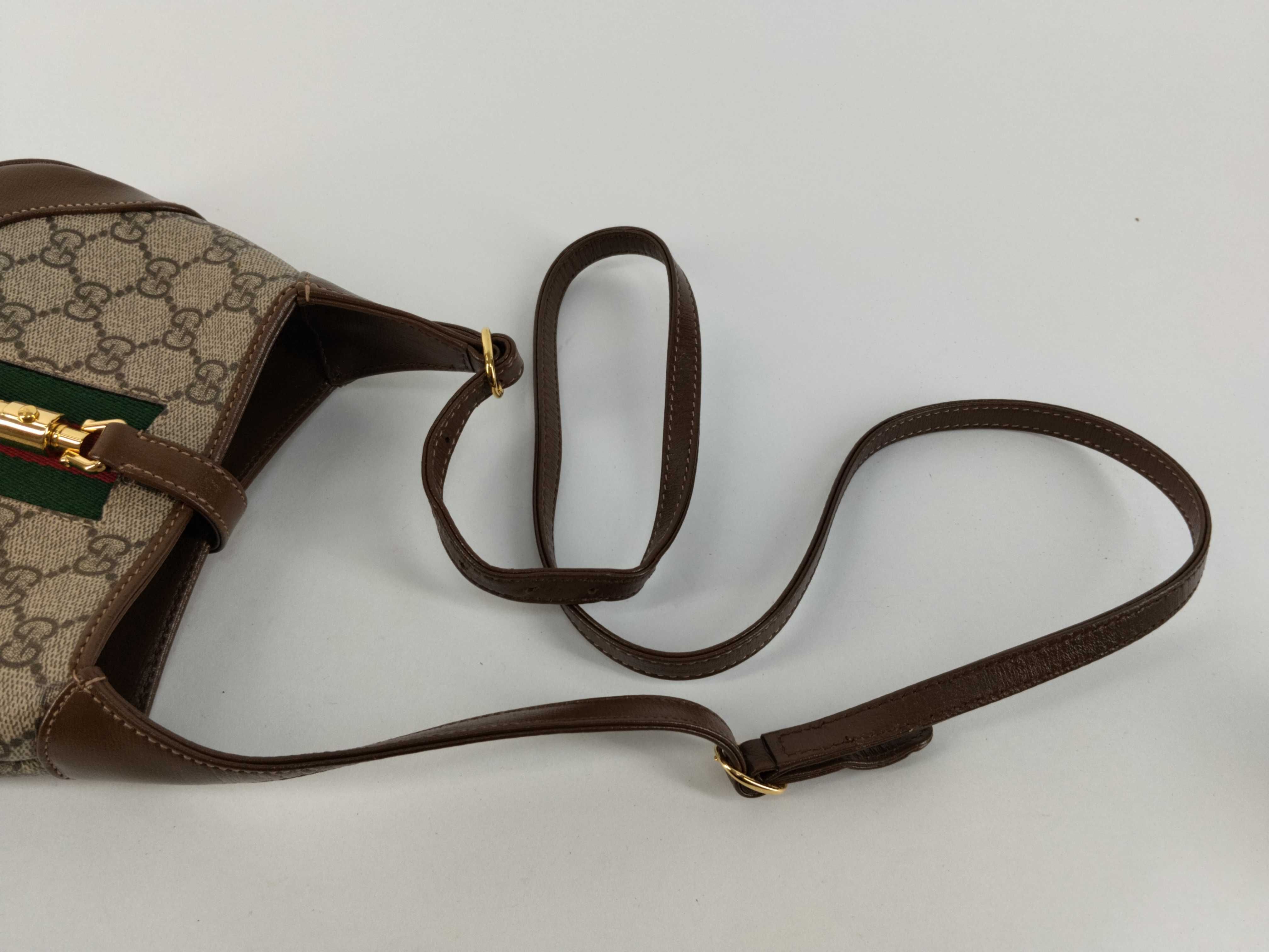 GG Supreme Leather Jackie Hobo Bag Shoulder Bag — view 3