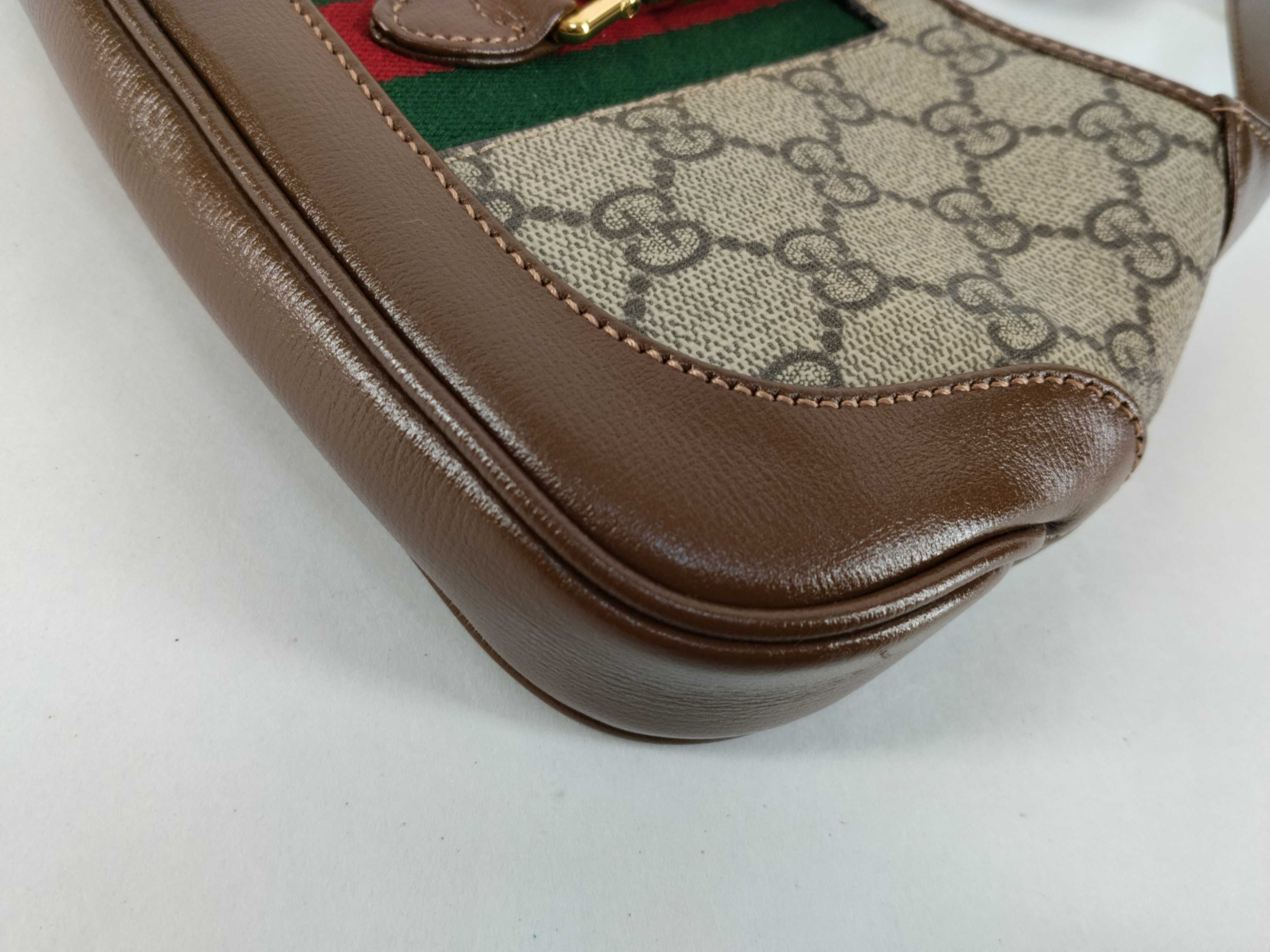 GG Supreme Leather Jackie Hobo Bag Shoulder Bag — view 6