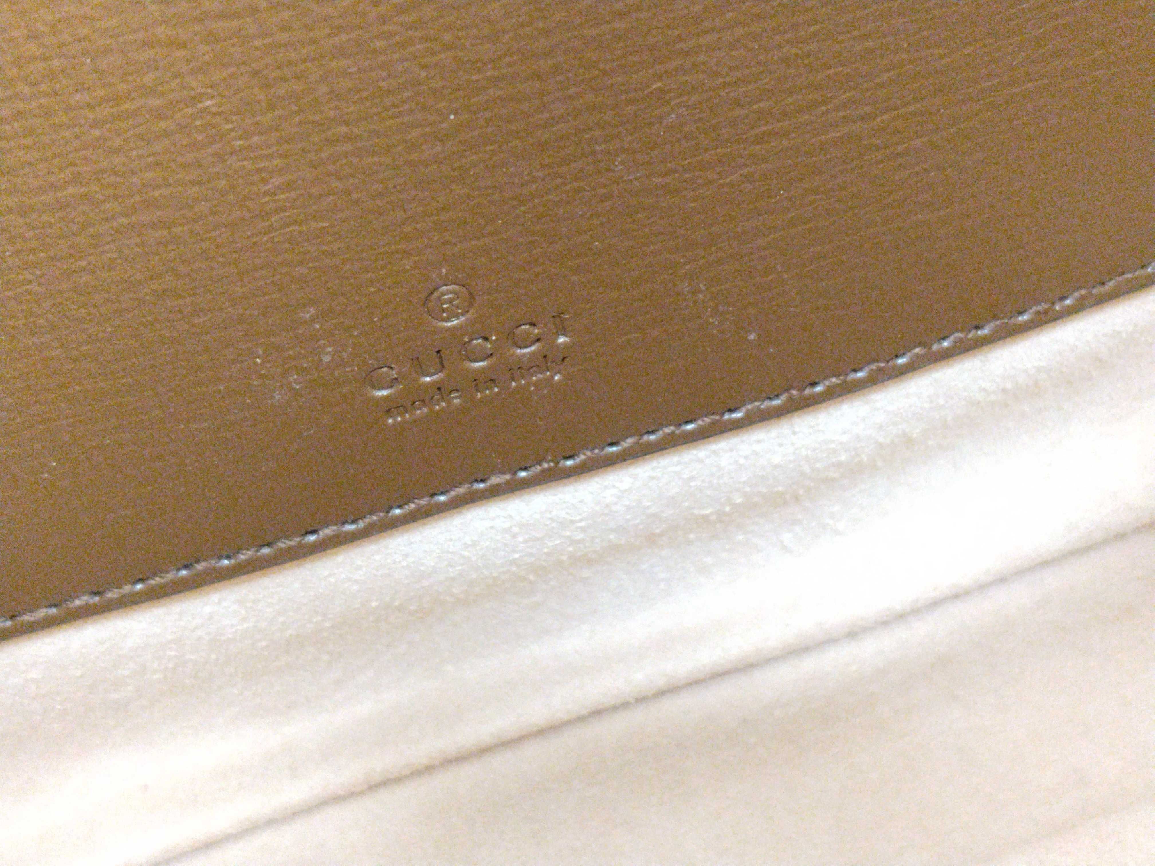 GG Supreme Leather Jackie Hobo Bag Shoulder Bag — view 9