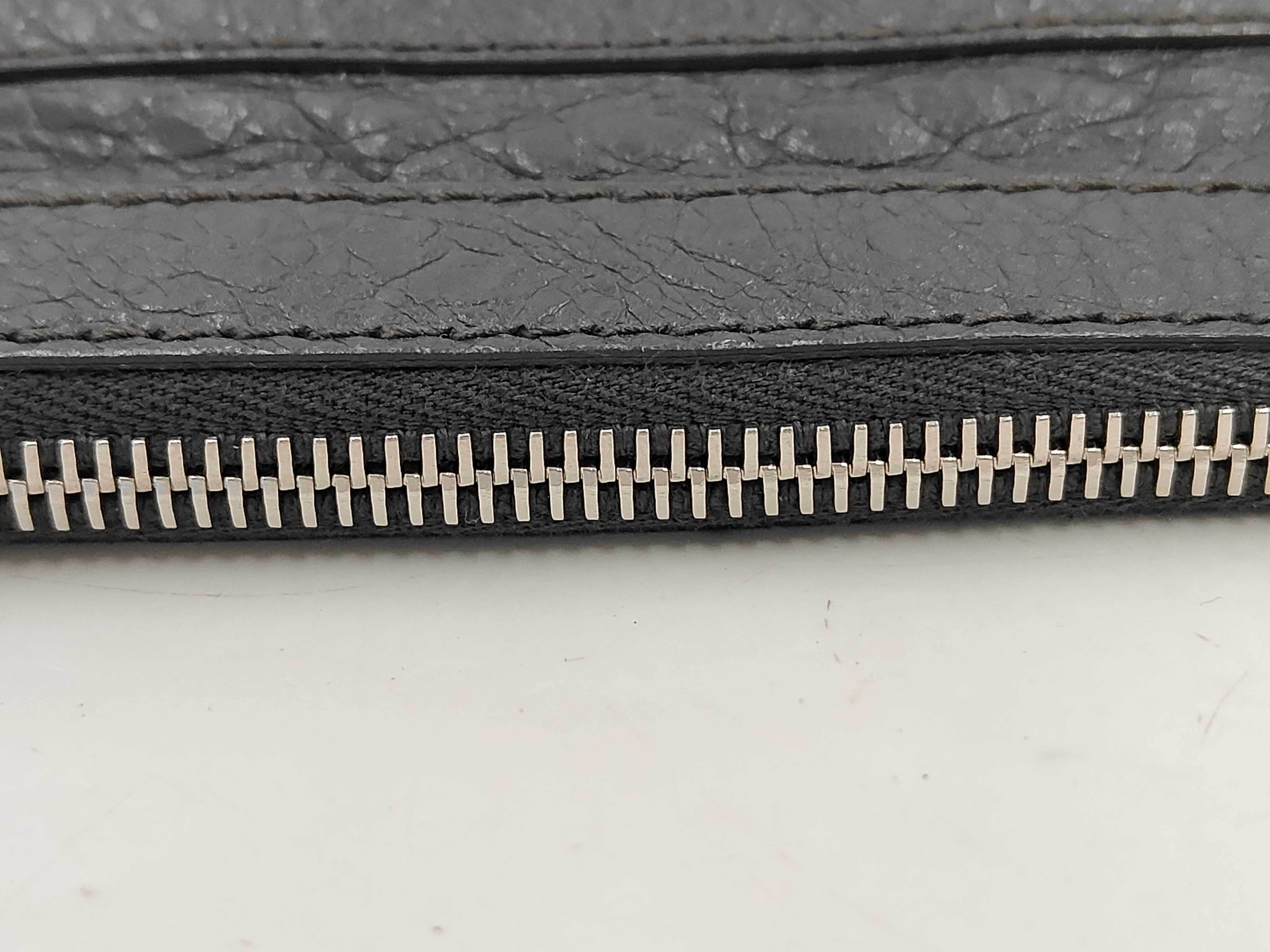 Classic Motorcycle Clutch Bag Large Black — view 3