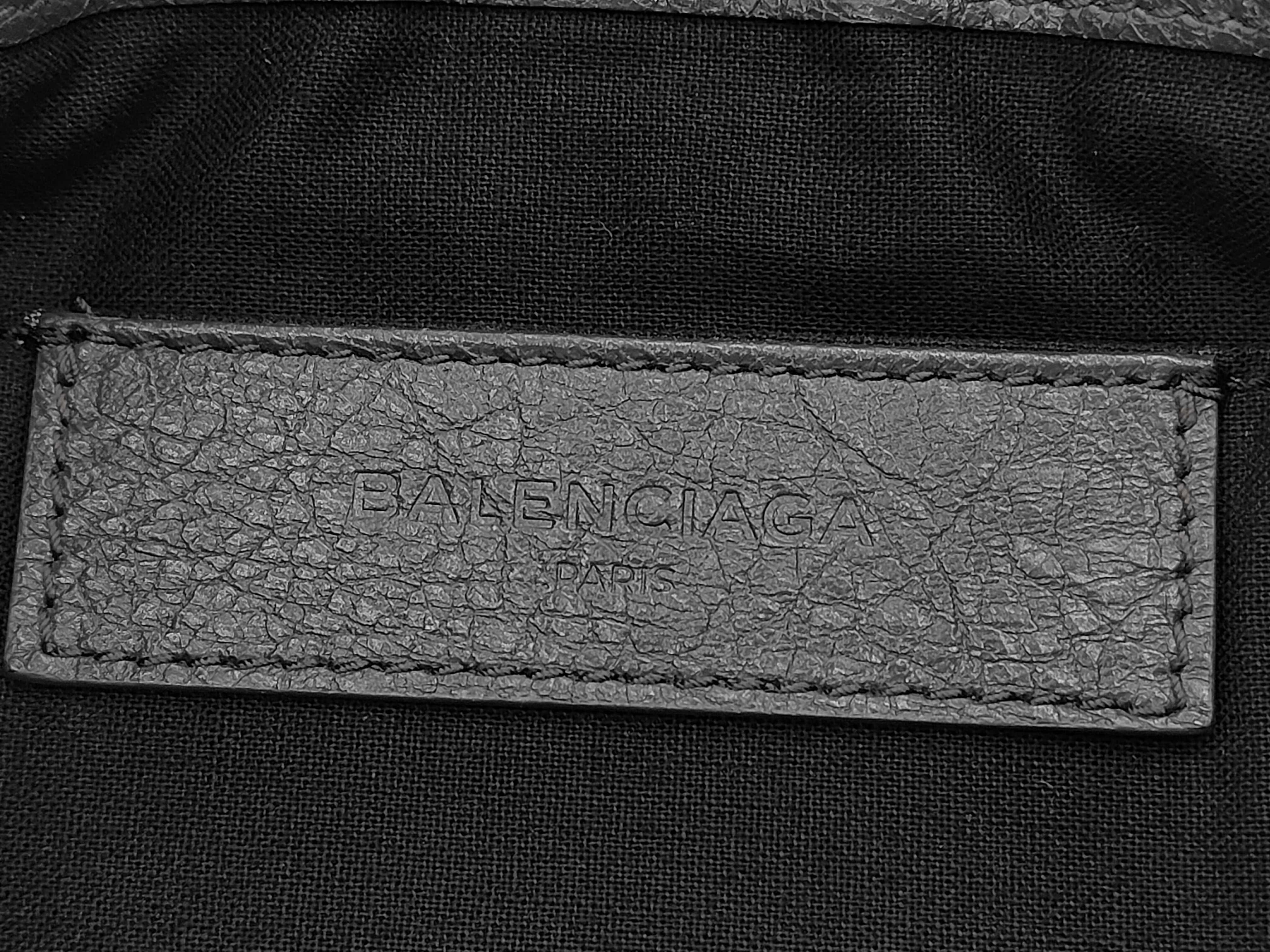 Classic Motorcycle Clutch Bag Large Black — view 8