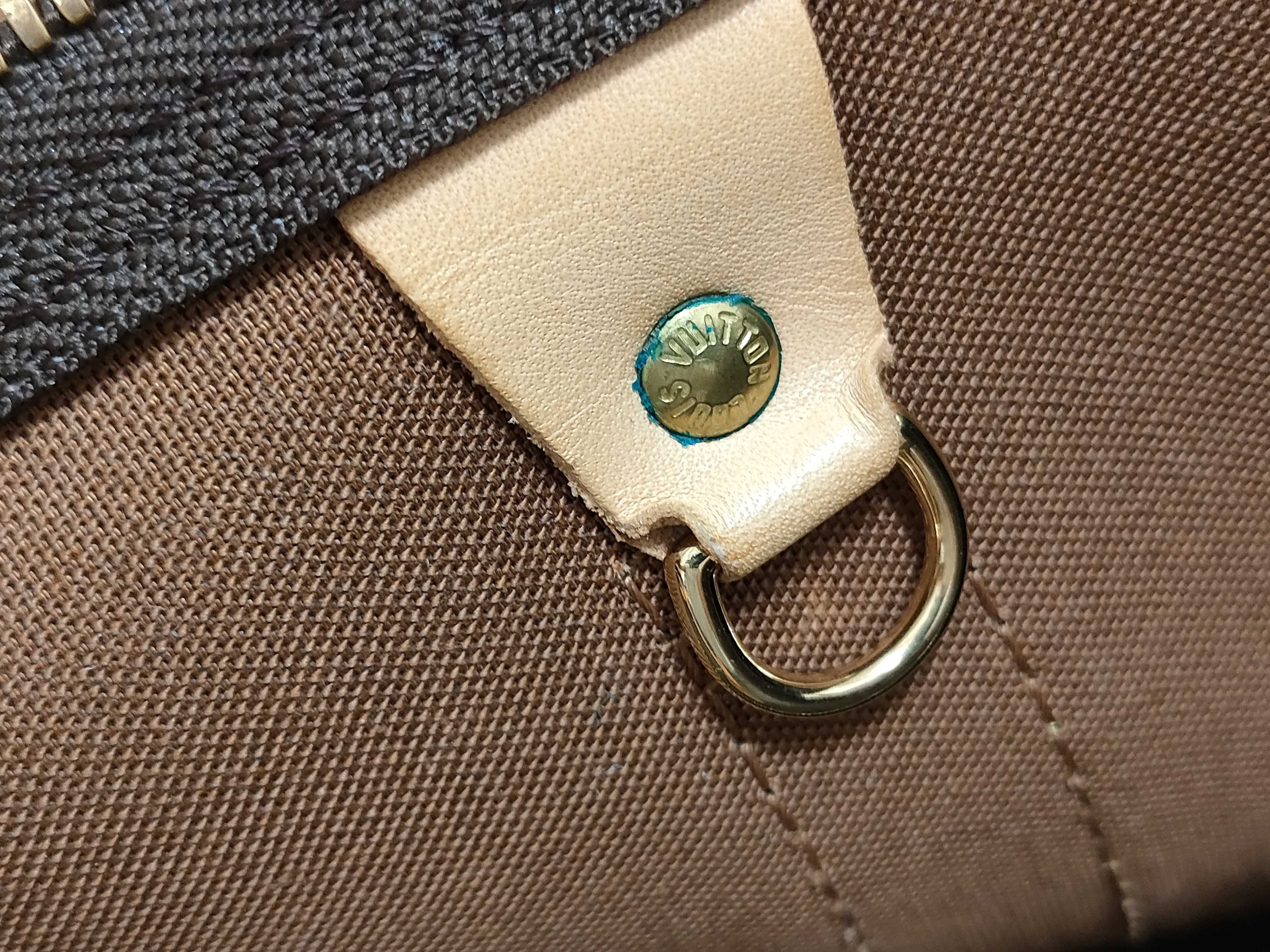 Monogram Vuitton Keepall 60 Boston Bag — view 14