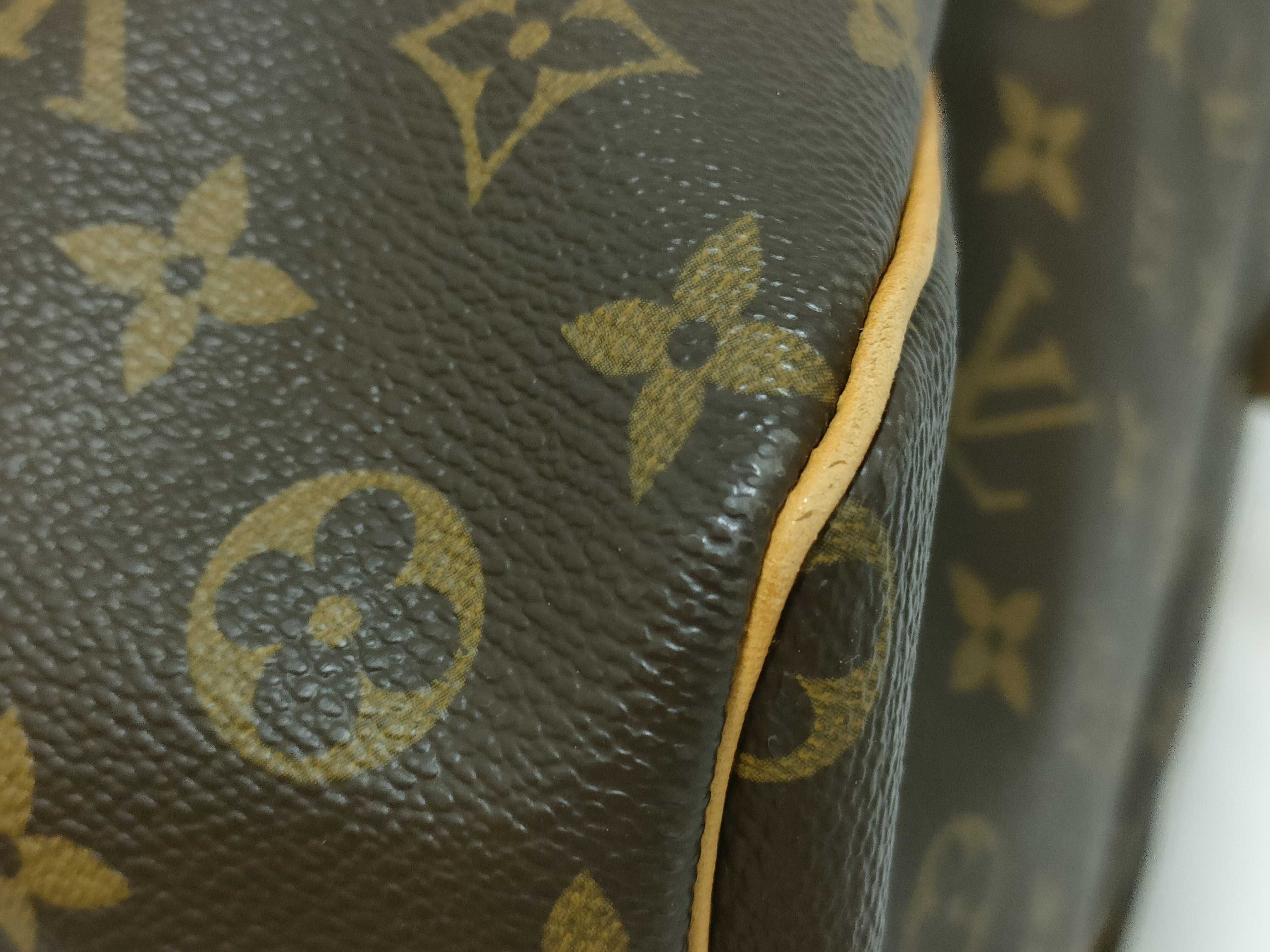Monogram Vuitton Keepall 60 Boston Bag — view 7