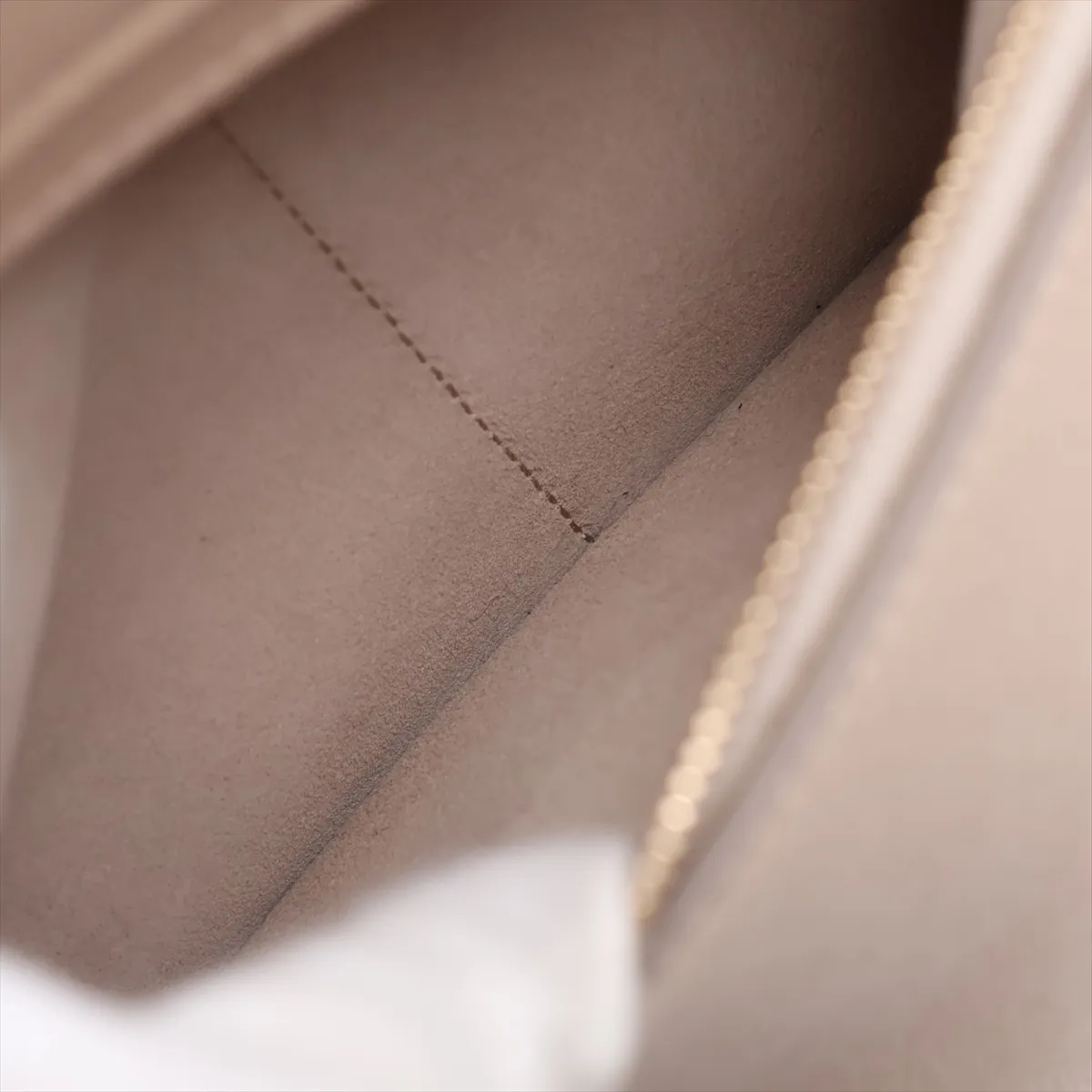 Belt Bag Mini Leather 2-Way Handbag Beige — view 11