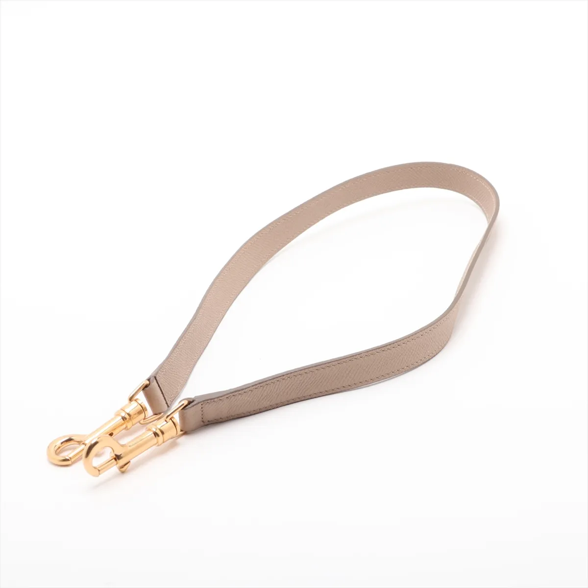 Belt Bag Mini Leather 2-Way Handbag Beige — view 7