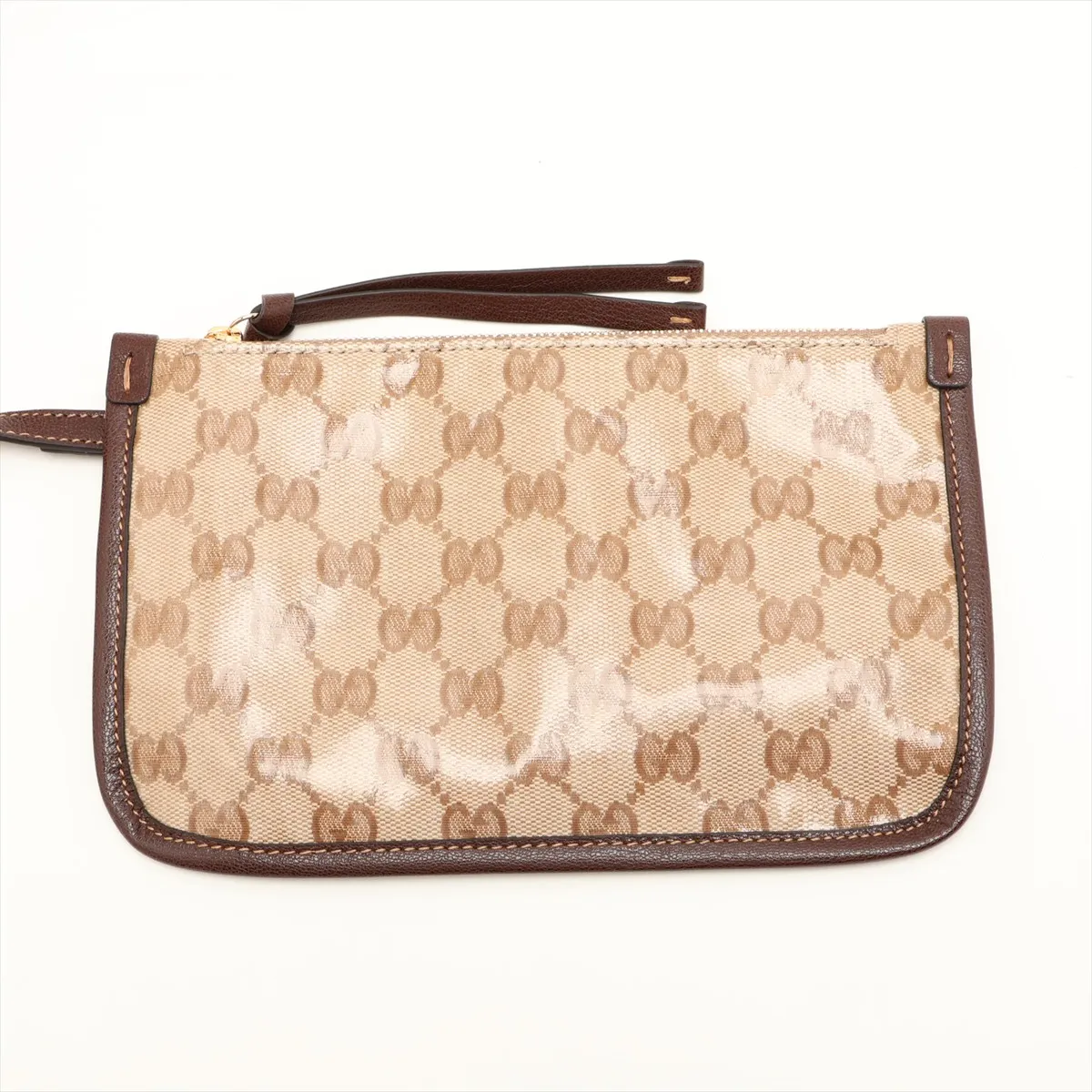 GG Crystal Giglio Small PVC x Leather 2-Way Handbag, Brown 860845 — view 11