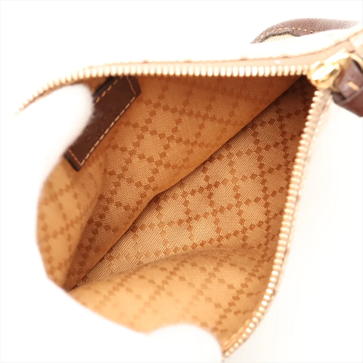 GG Crystal Giglio Small PVC x Leather 2-Way Handbag, Brown 860845 — view 9