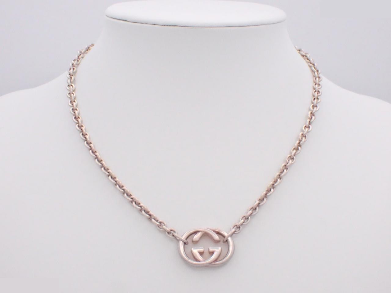 Interlocking Necklace, Silver, 925/29.0g — view 3