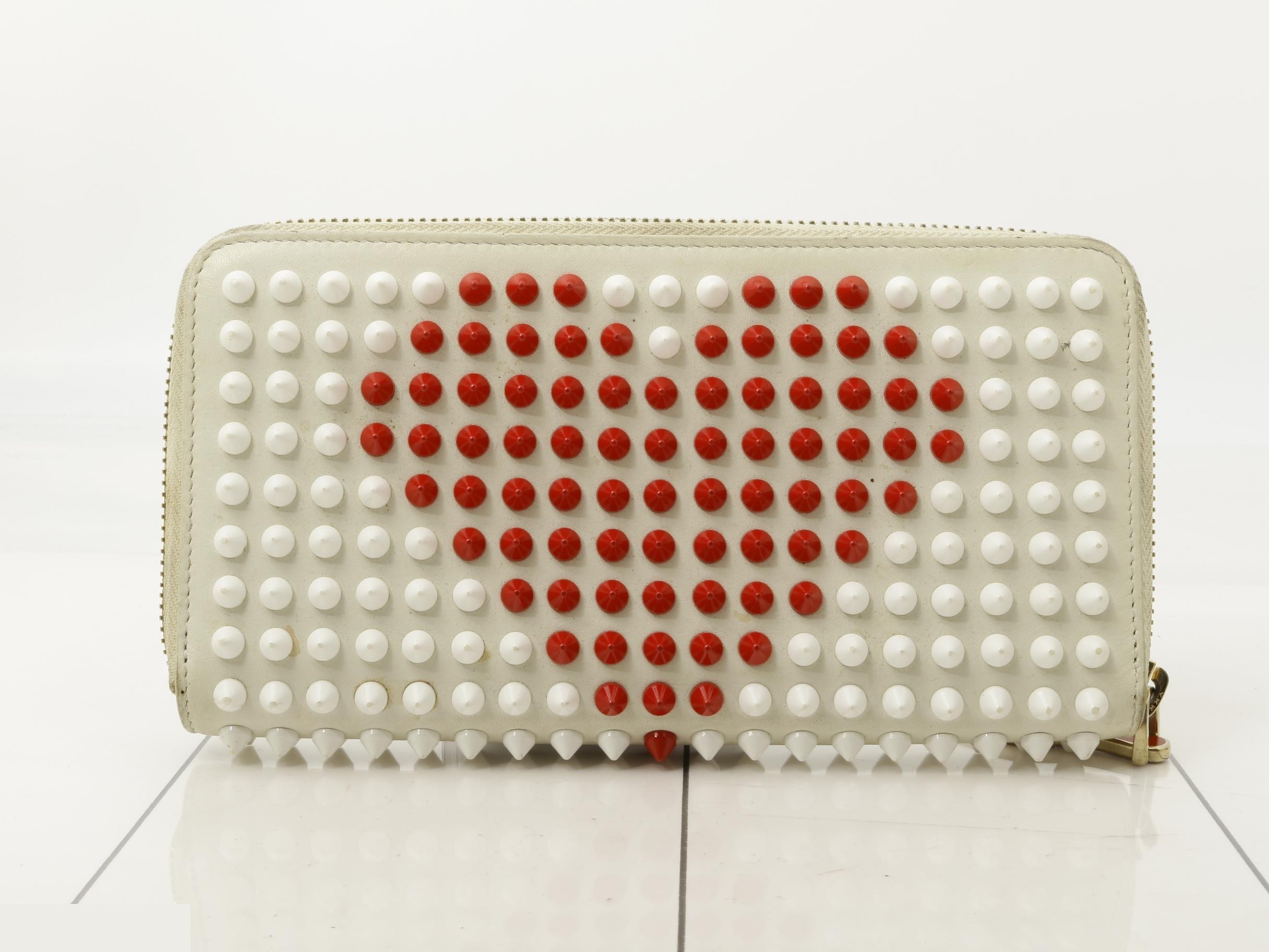 Panettone Studded Round Zipper Long Wallet - Valentine's Day Limited Edition — view 2