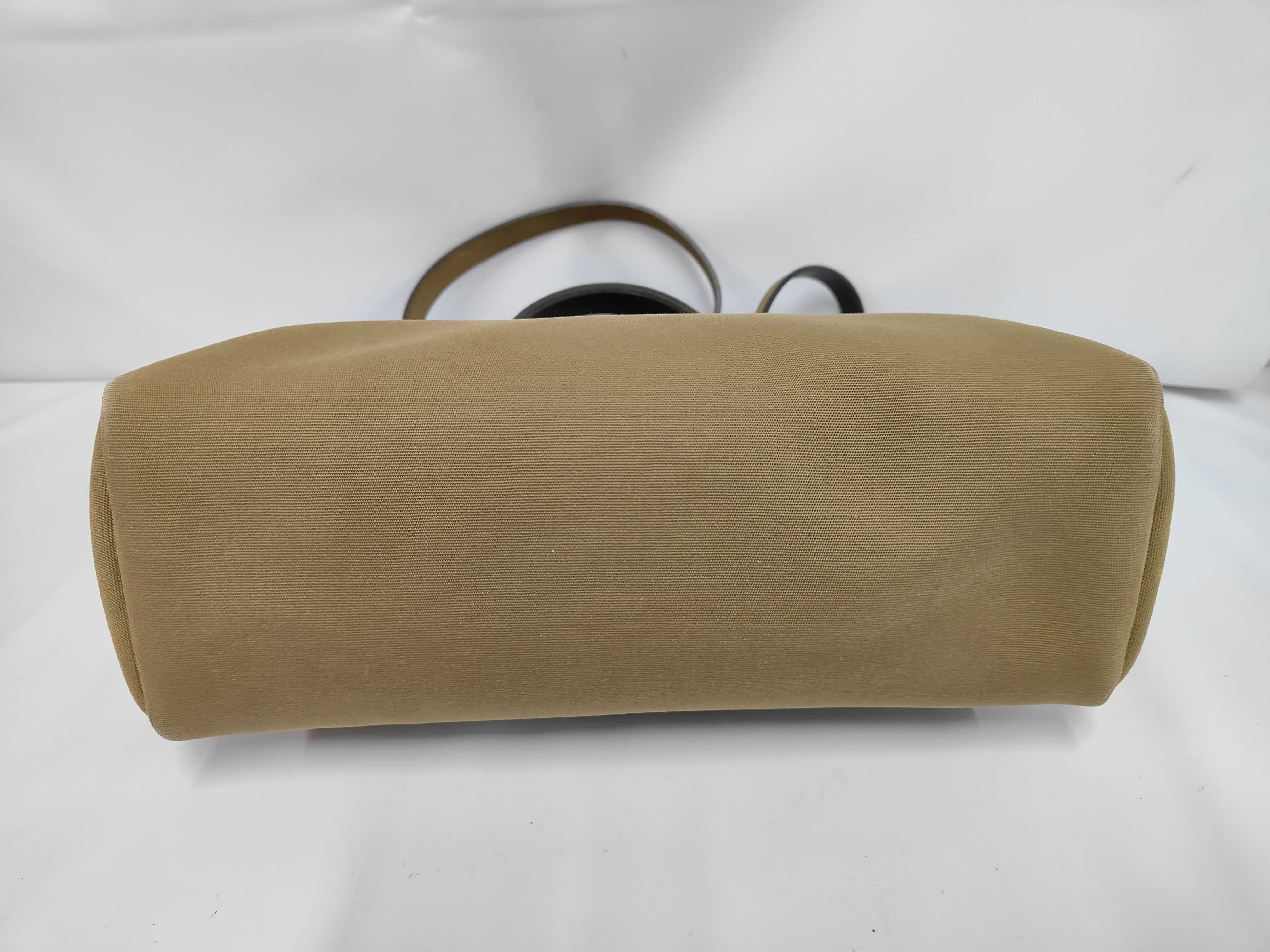 Herback Zip 31 Box Calf Canvas Black Vert Olive SS Y Stamp Handbag — view 3