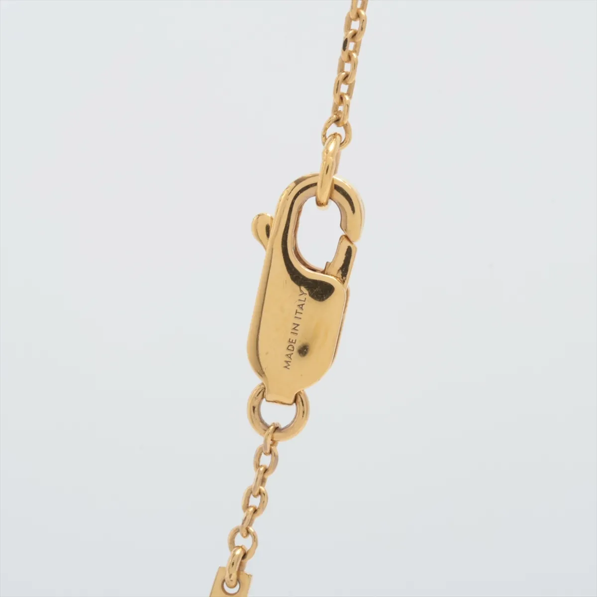 Triomphe WCA2255 Necklace, GP x Rhinestone, Gold. Shows — view 3