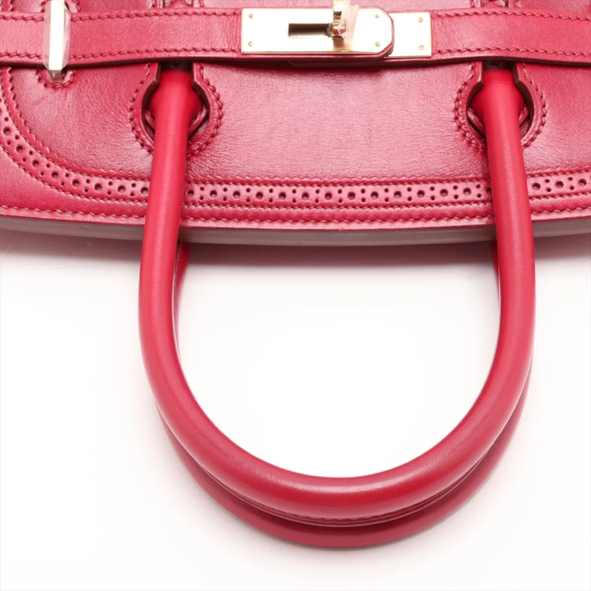 [Individually packaged] Hermes Birkin 30 Gillies Vote de Lacto Ruby Gold Hardware P: 2012 — view 5