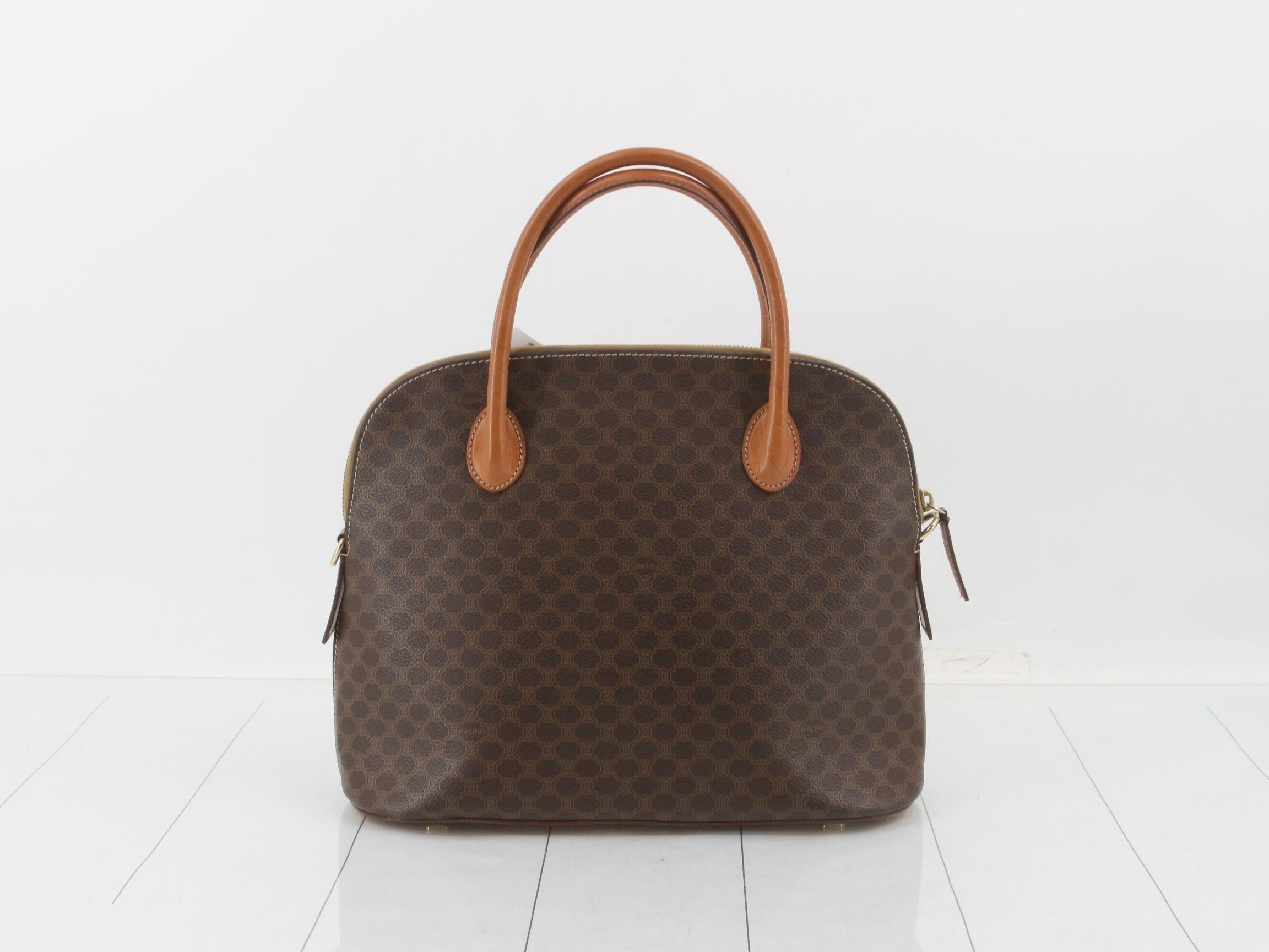 Vintage bag/handbag, Macadam pattern, 2-way — view 2