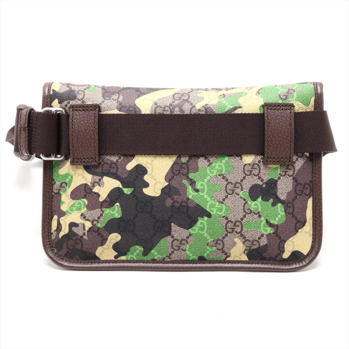 GG Camouflage 752597 PVC x Leather Body Bag, Multicolor — view 2