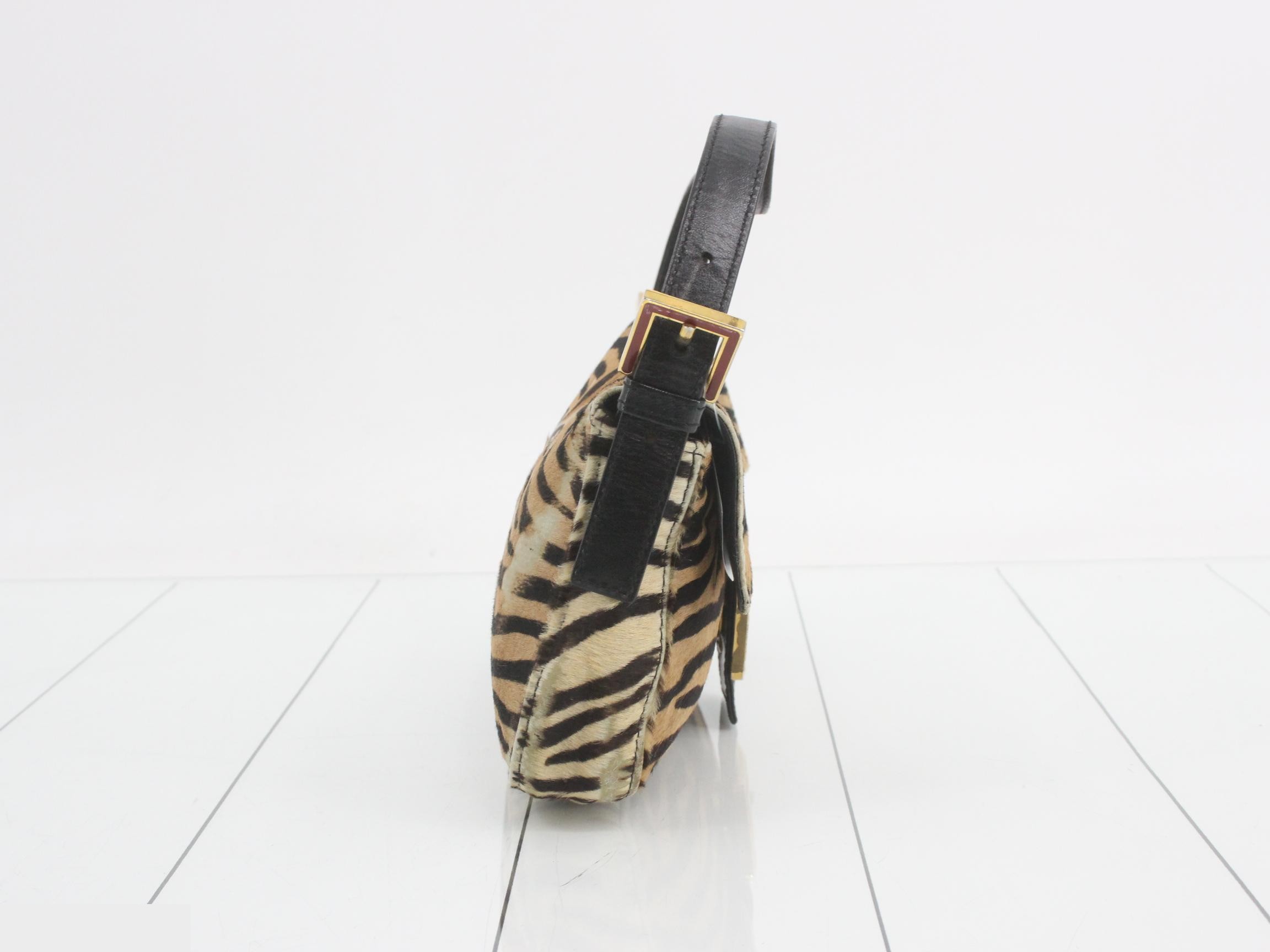 Calf hair, zebra, Mamma baguette — view 4