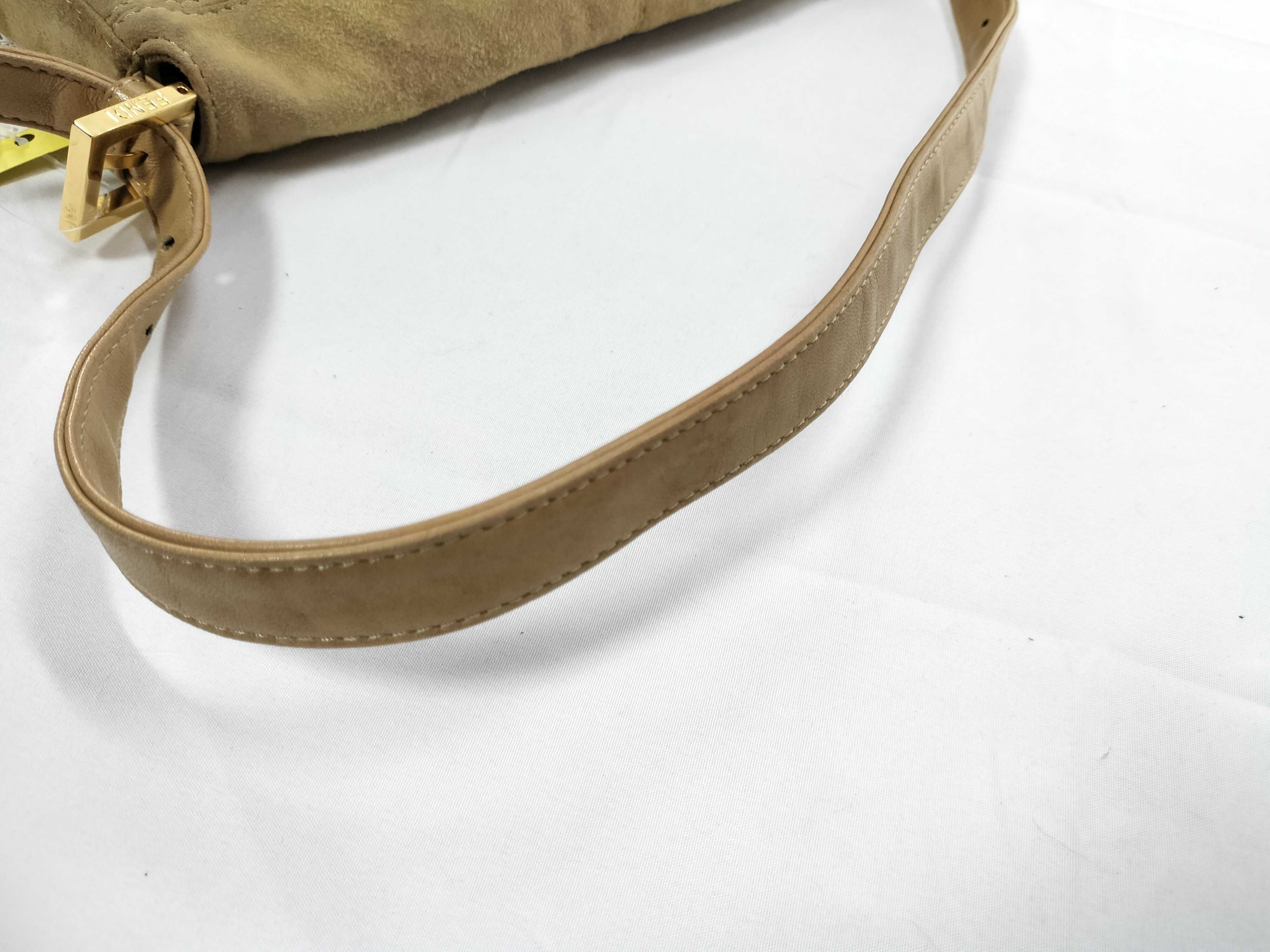Suede Mamma Bucket Shoulder Bag — view 3
