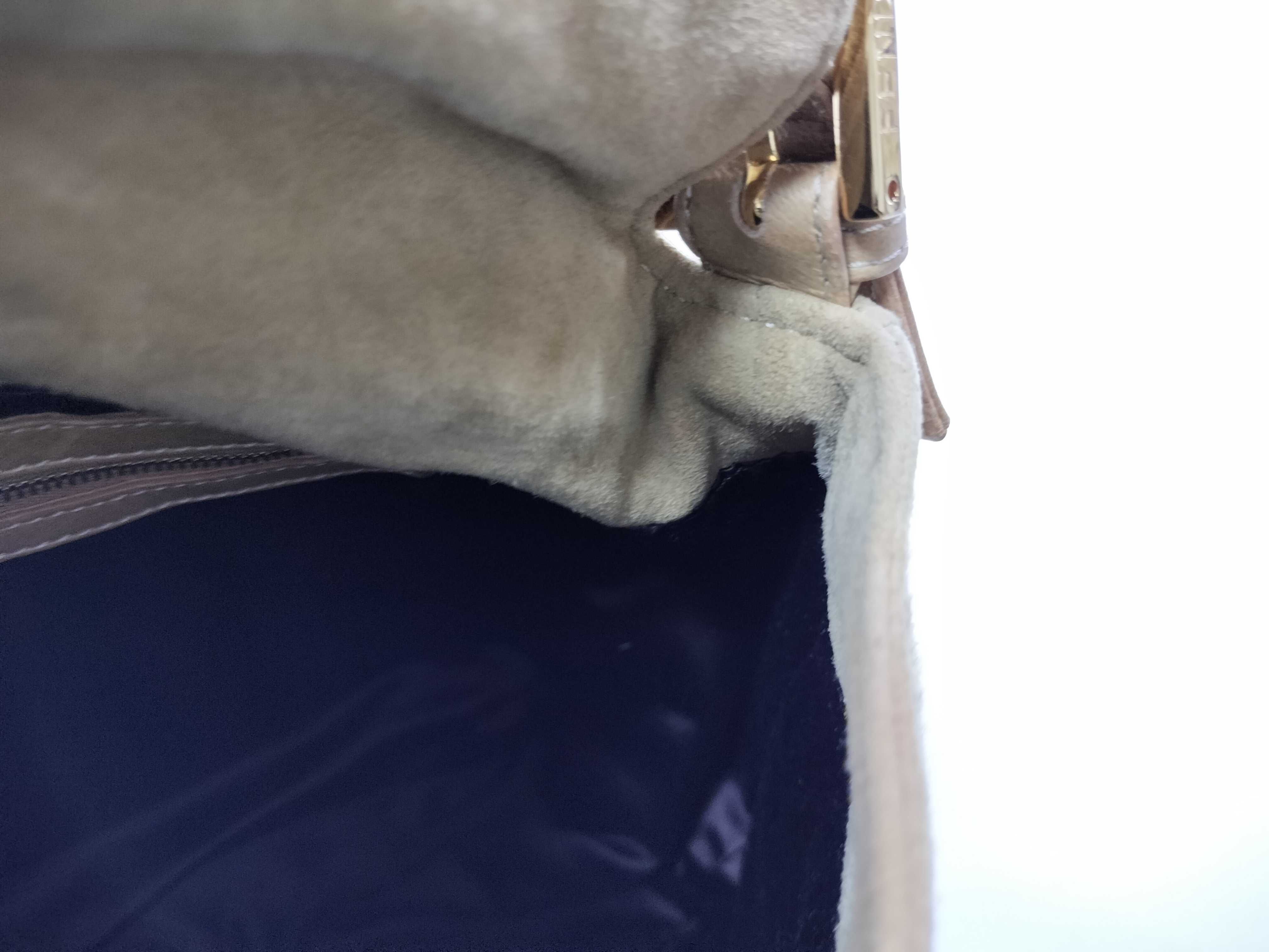 Suede Mamma Bucket Shoulder Bag — view 9