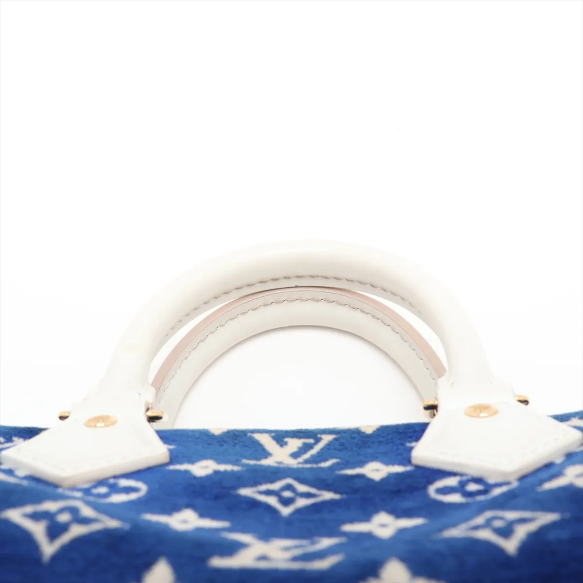 Monogram Jacquard Velvet Speedy Bandoulière 20 M20751 Blue (RFID detected) — view 6