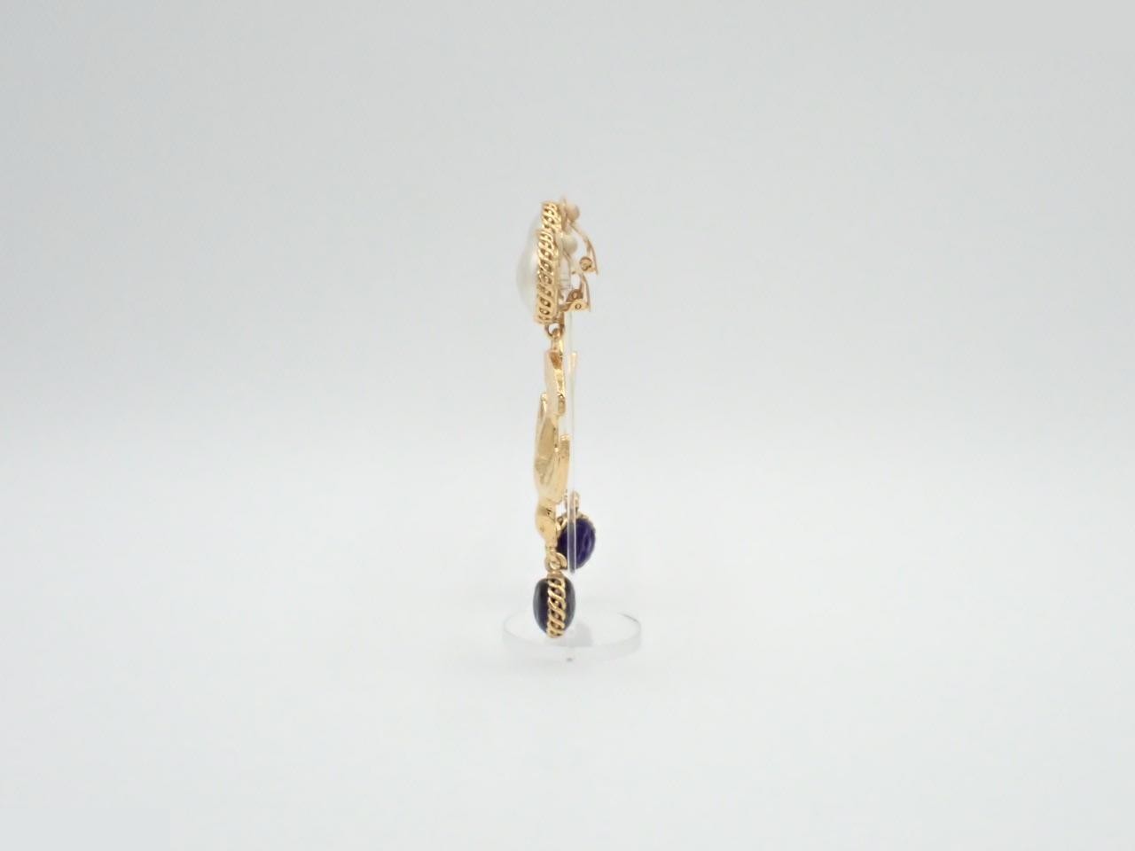 Earrings - Gripoix x Aftermarket Faux Pearls — view 3