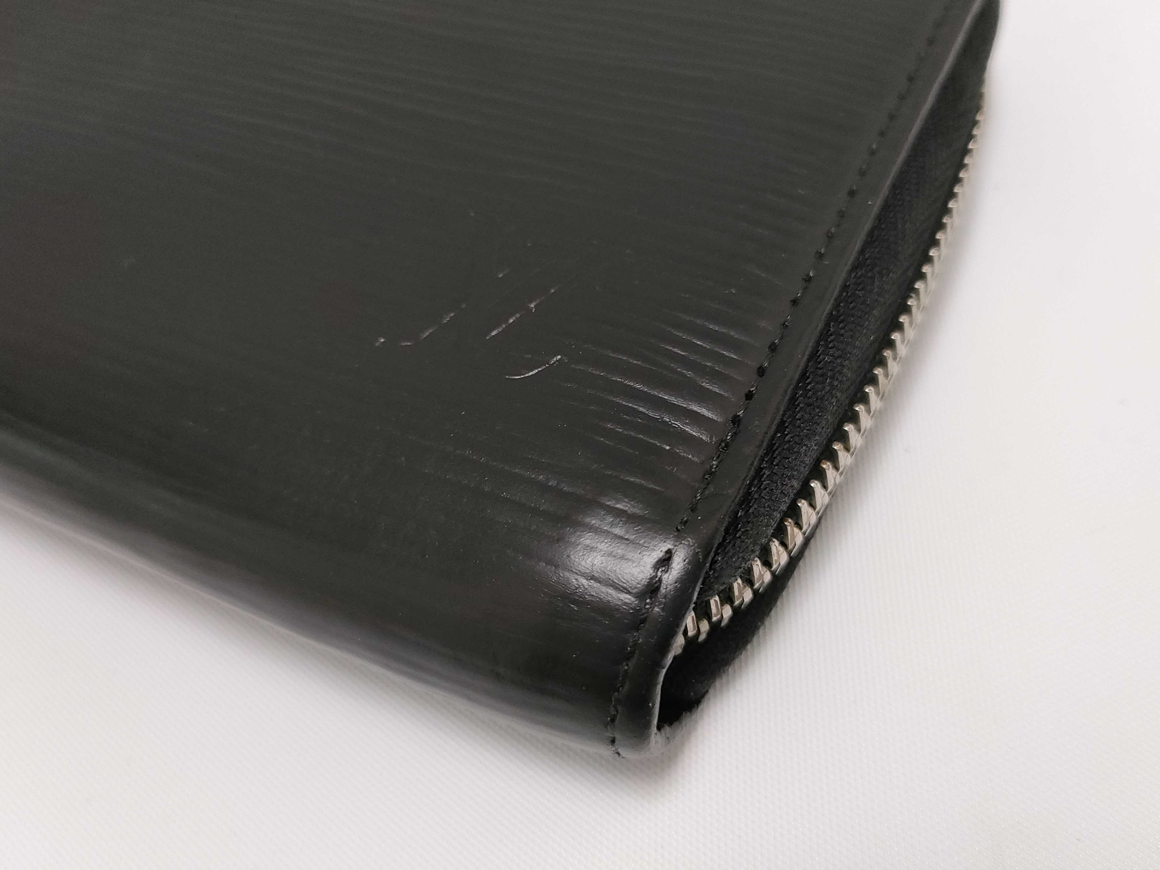 Epi Zippy Wallet Long Wallet Black Serial Number Wallet — view 2
