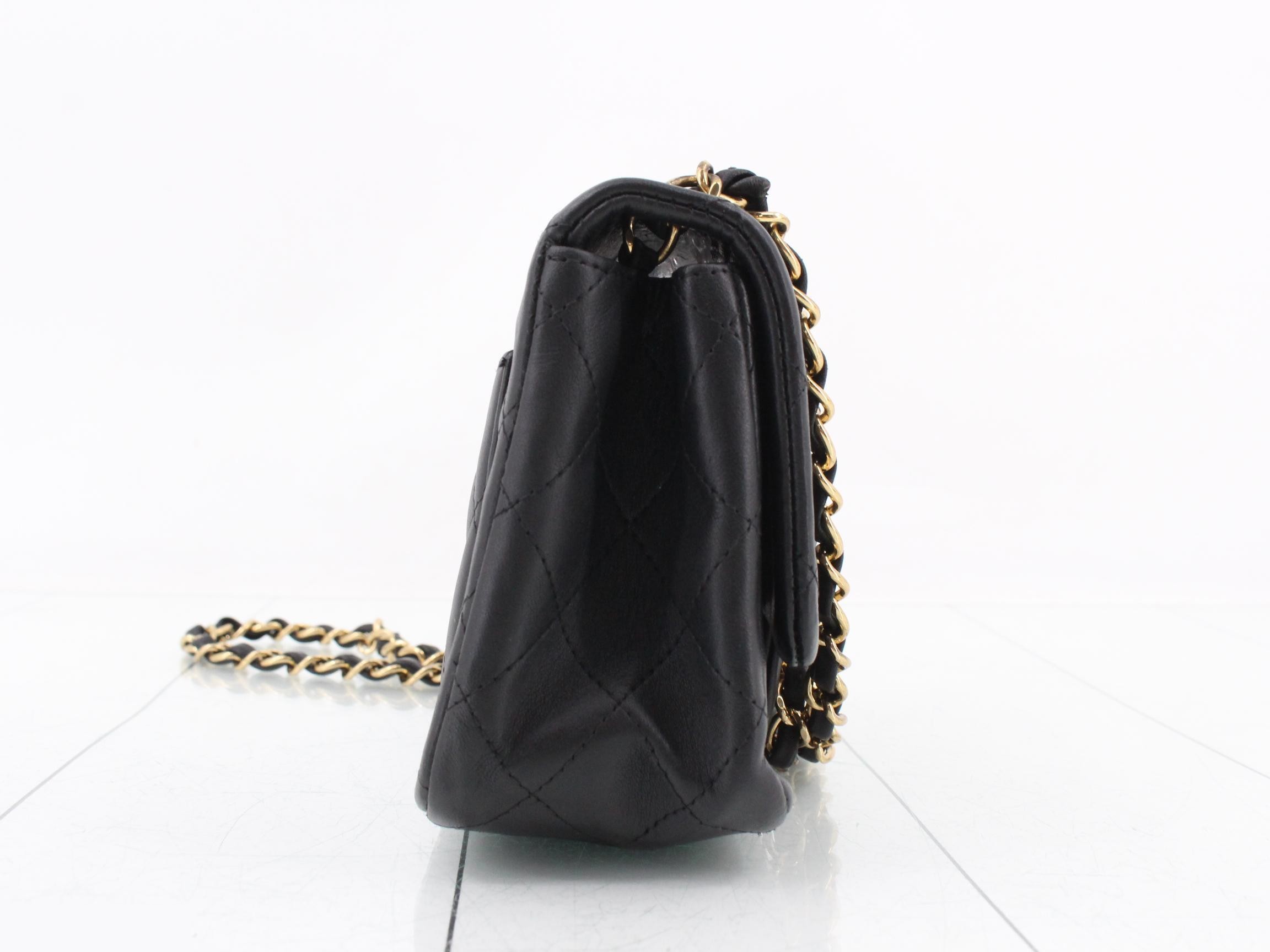 Mini Matelassé Chain Shoulder Bag — view 4