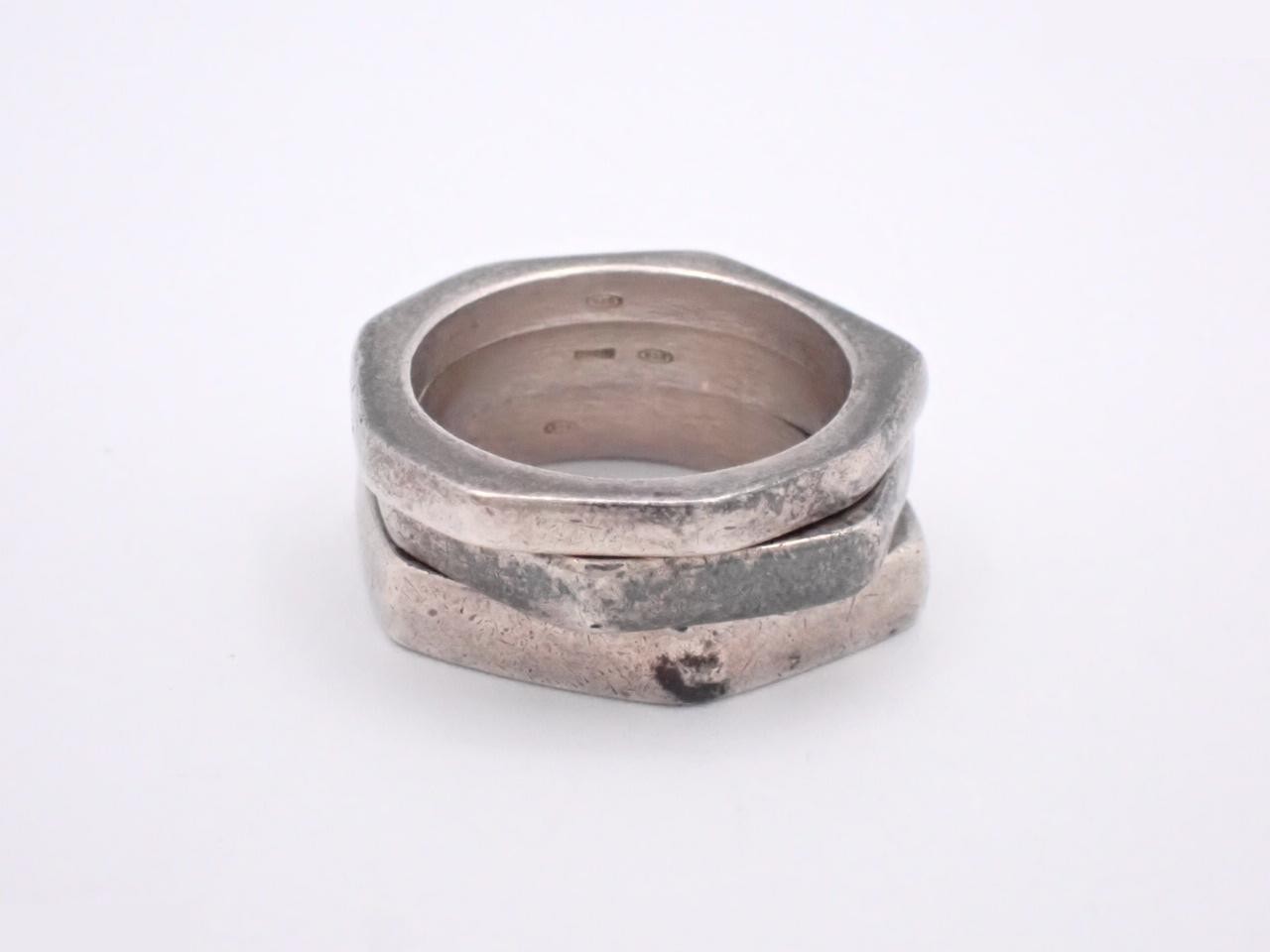 Ring Nut Triple Set 925/21.3g #19 — view 2