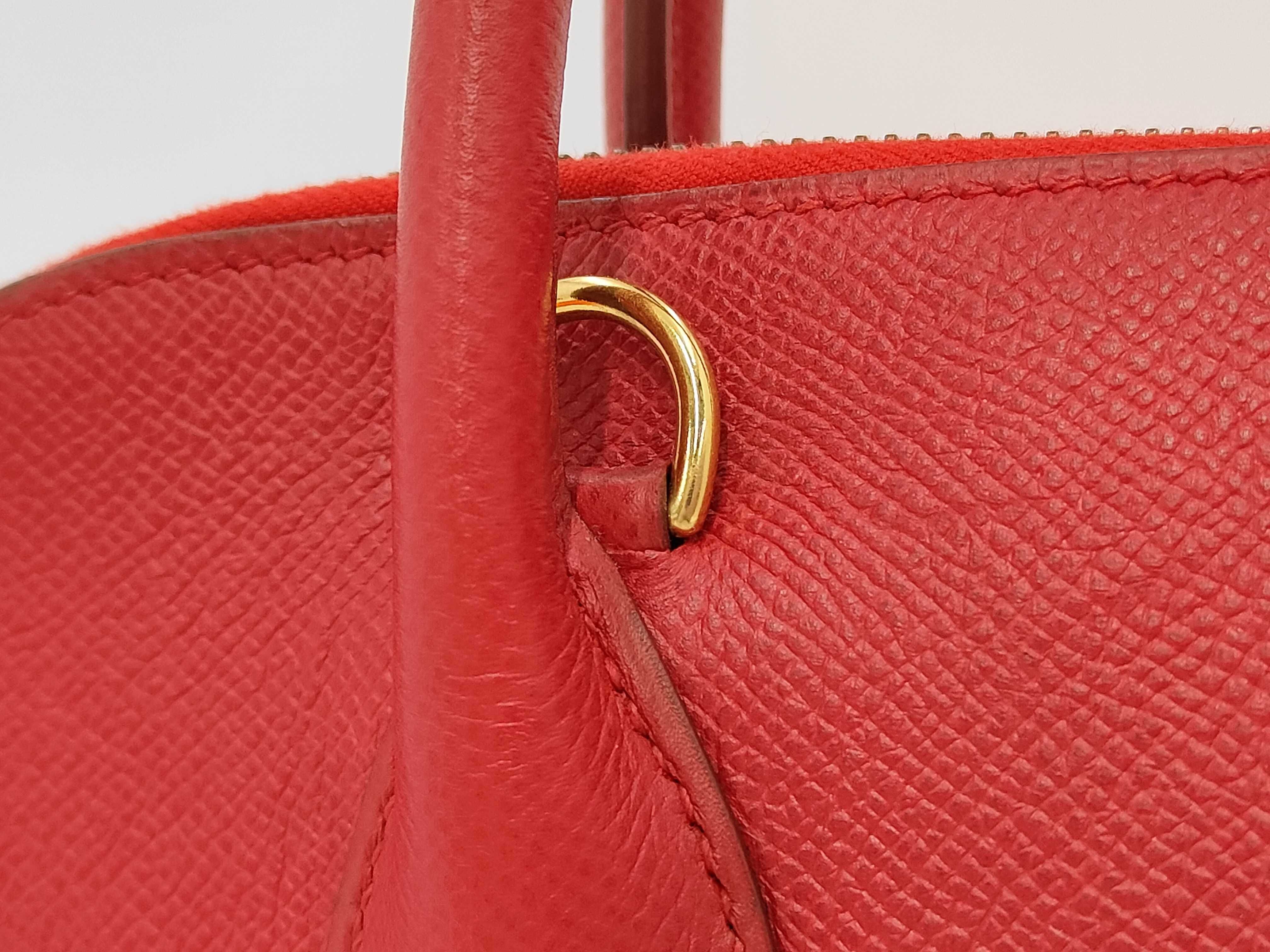 Bolide 35 Red, Stamped Z, with Strap, Handbag — view 3